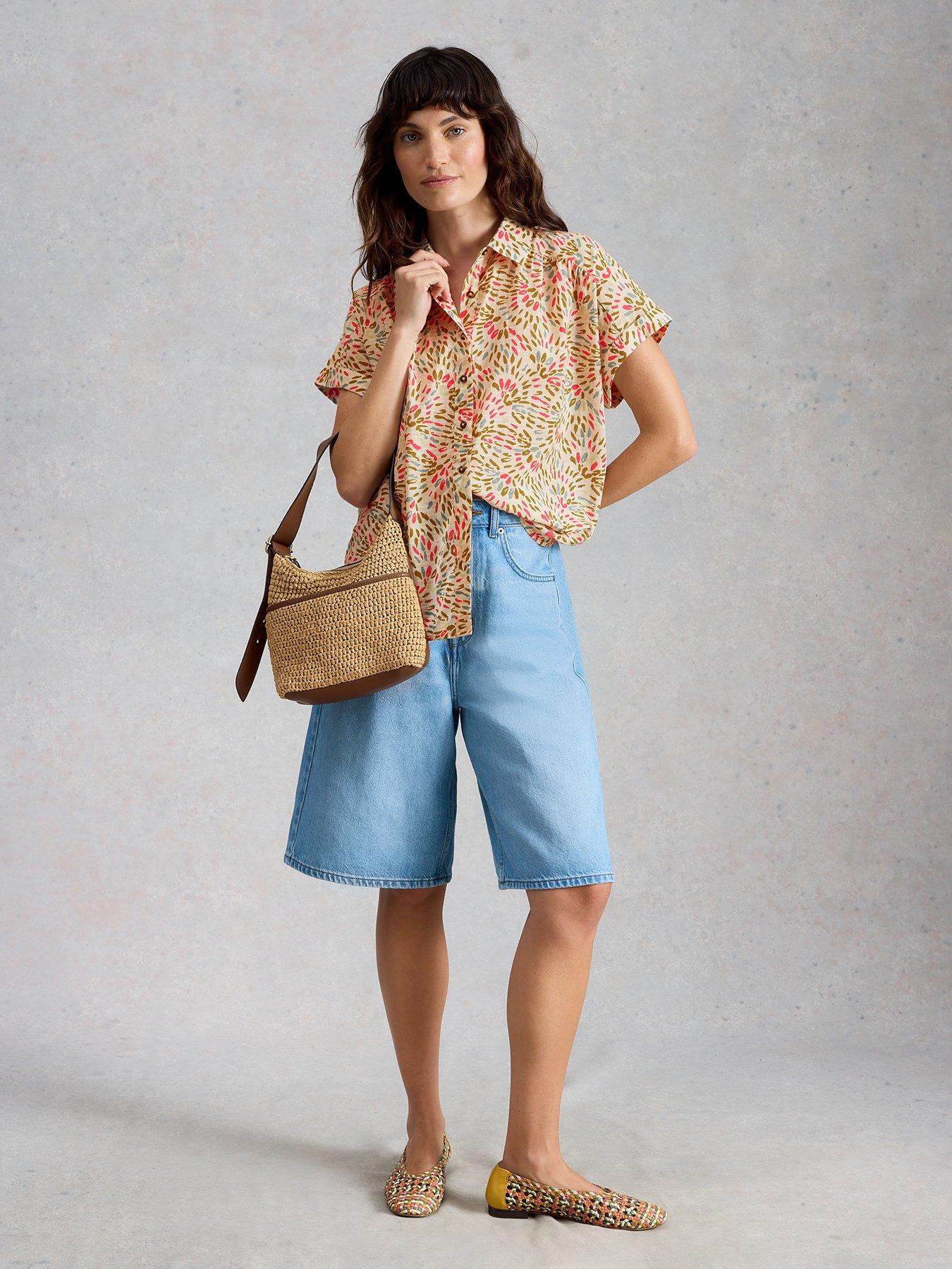 Image 3 of 6 of White Stuff Orla Button Through Shirt