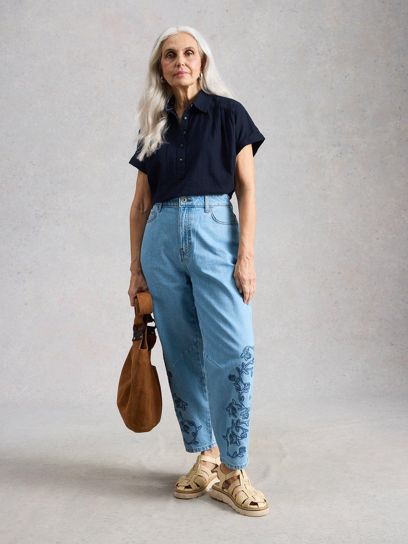 Image 3 of 6 of White Stuff Orla Pop Over Shirt