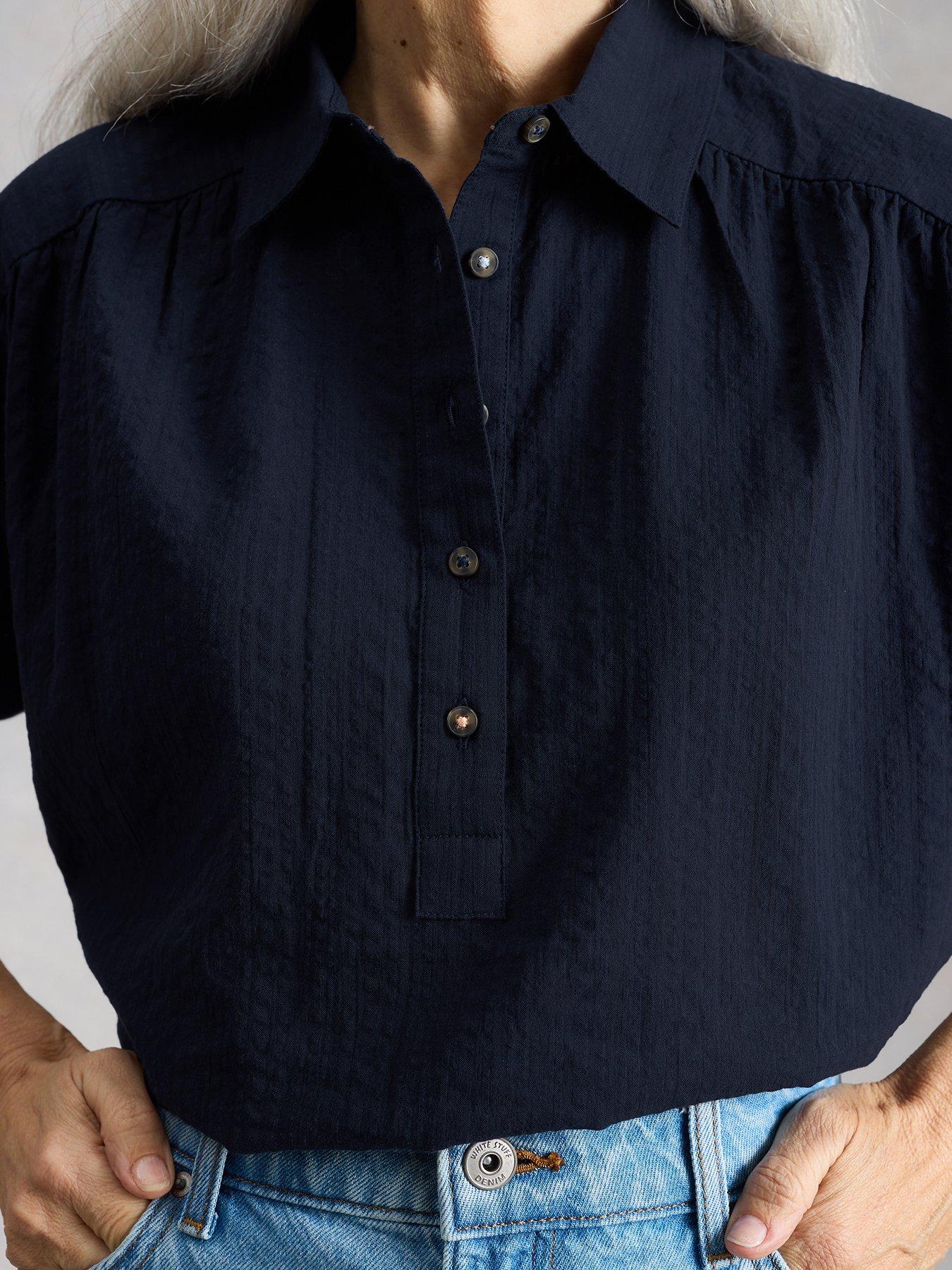 Image 4 of 6 of White Stuff Orla Pop Over Shirt