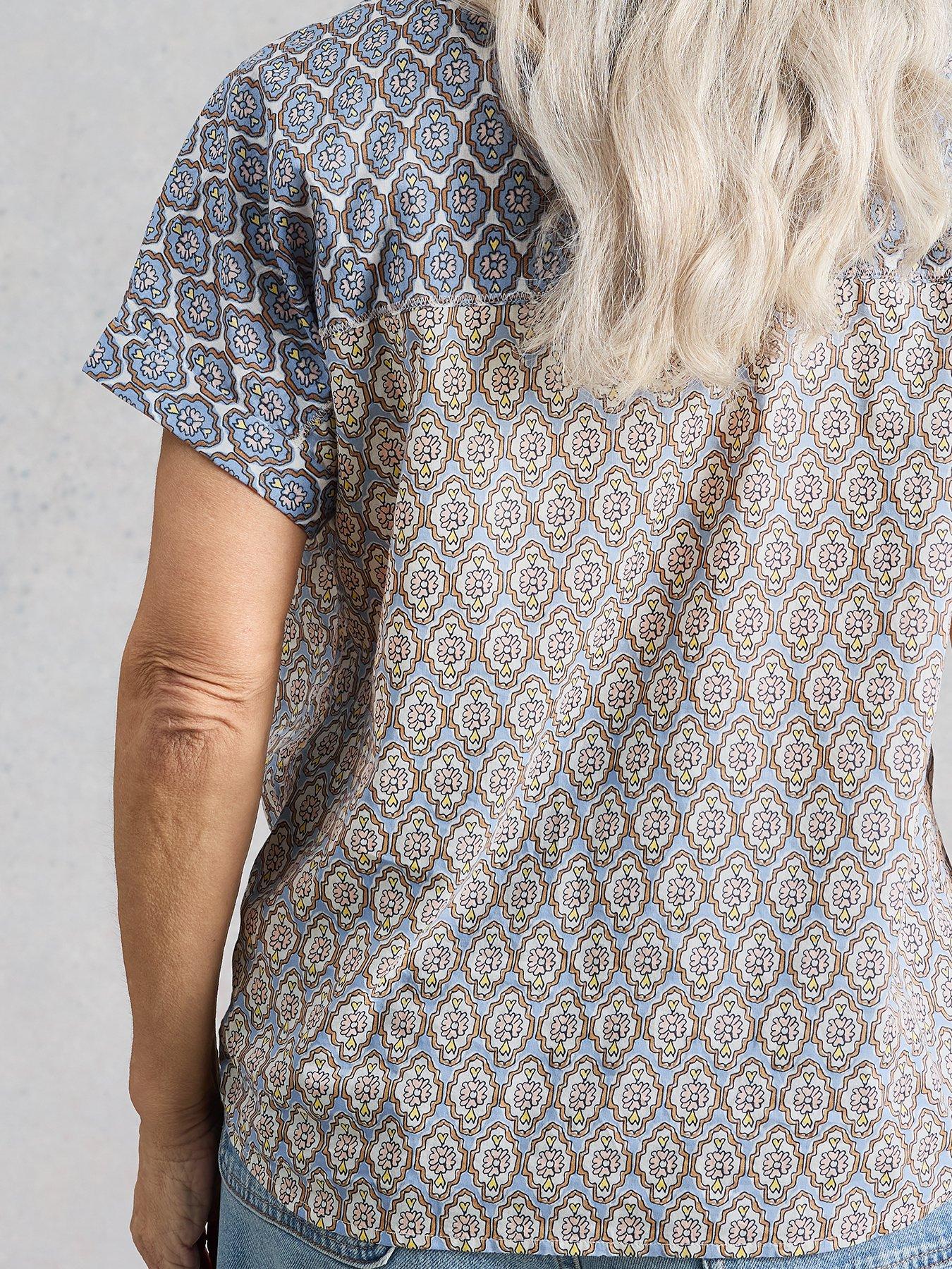 Image 2 of 6 of White Stuff Orla Pop Over Shirt