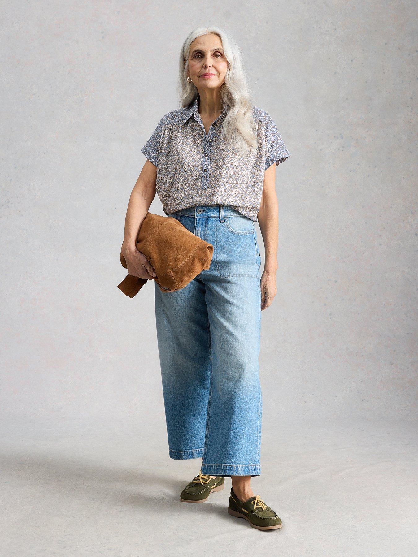Image 3 of 6 of White Stuff Orla Pop Over Shirt