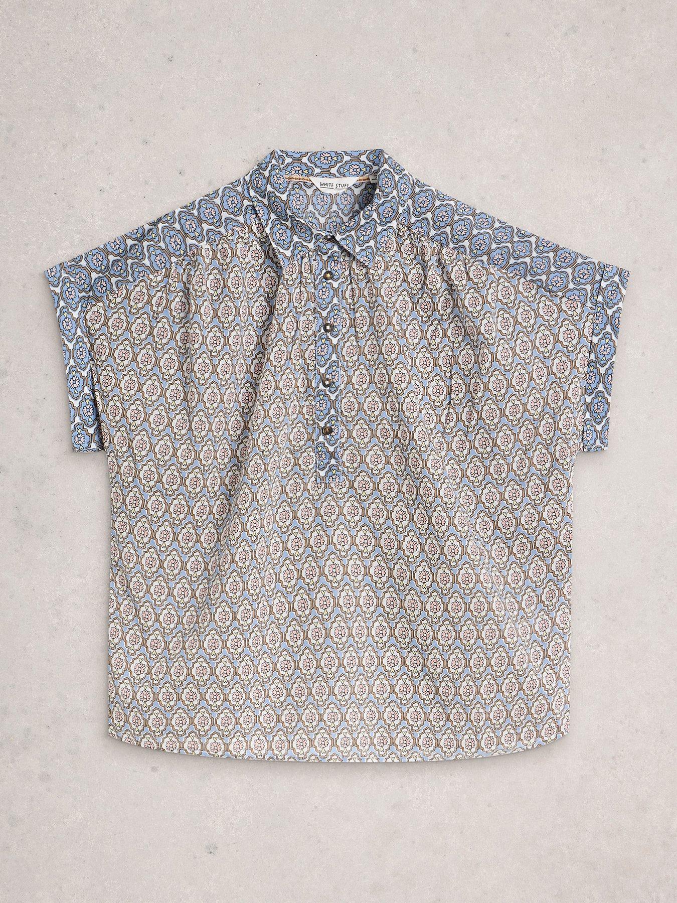 Image 5 of 6 of White Stuff Orla Pop Over Shirt