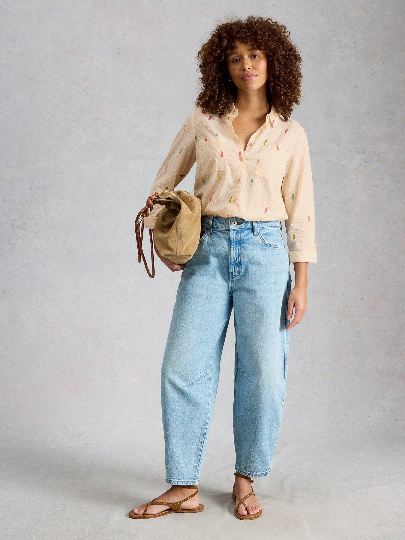 Image 3 of 6 of White Stuff Sophie Cotton Shirt