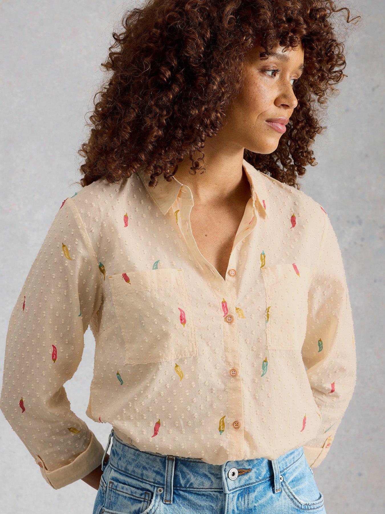 Image 4 of 6 of White Stuff Sophie Cotton Shirt