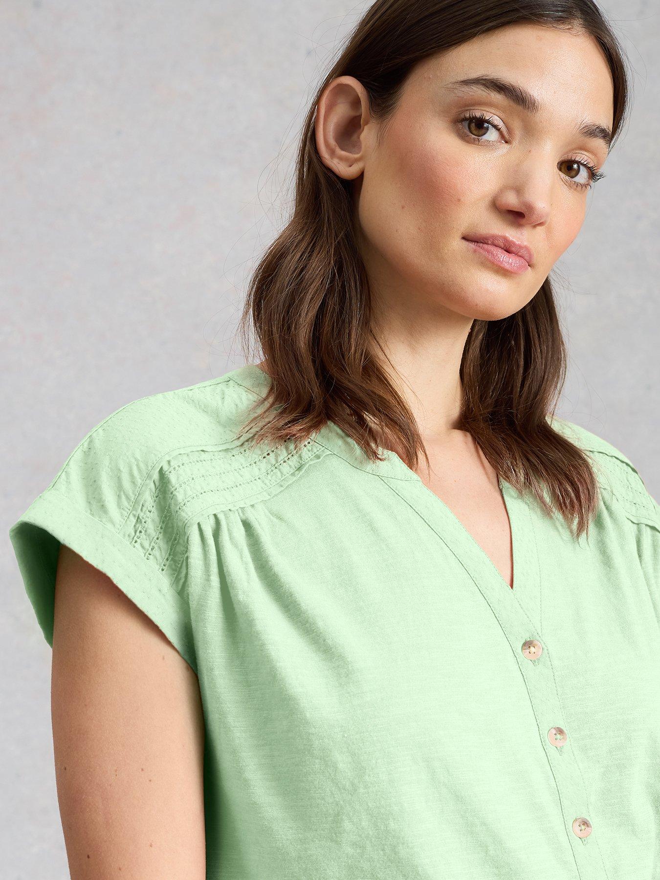 Image 4 of 6 of White Stuff Billie Button Shirt