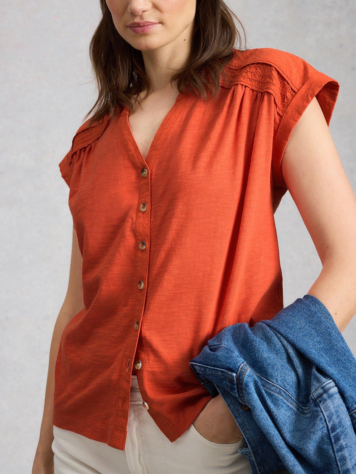 Image 4 of 6 of White Stuff Billie Button Shirt