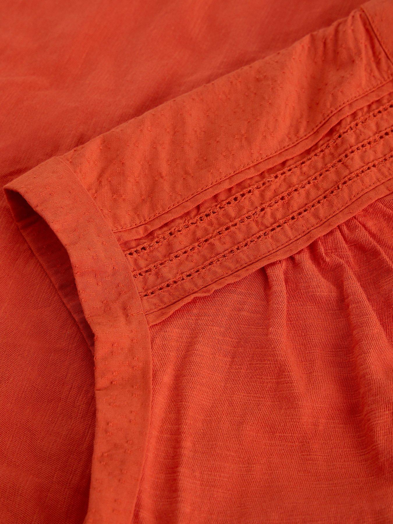  image of white-stuff-billie-button-shirt-red