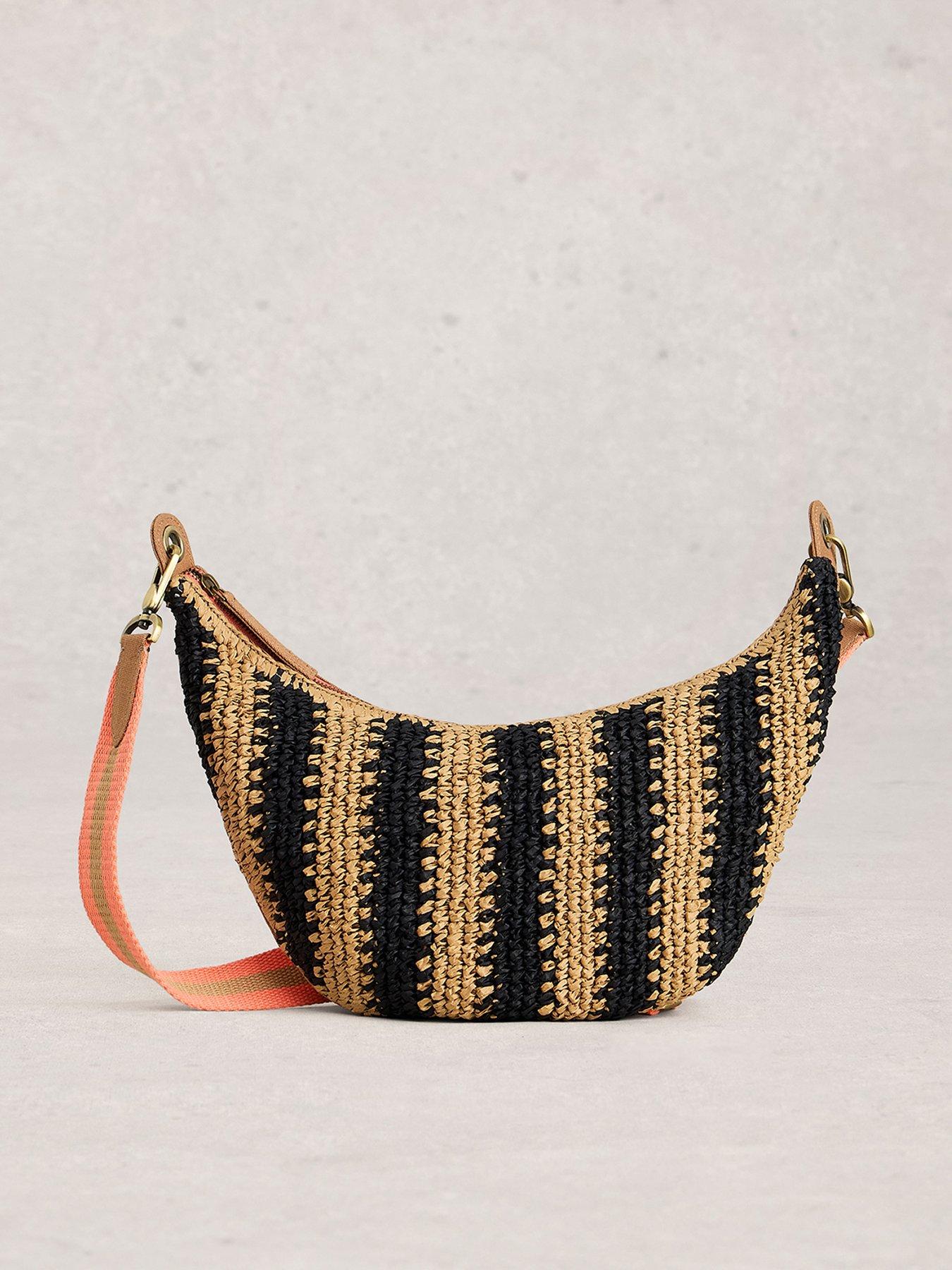 Image 1 of 4 of White Stuff Natalie Weave Crossbody