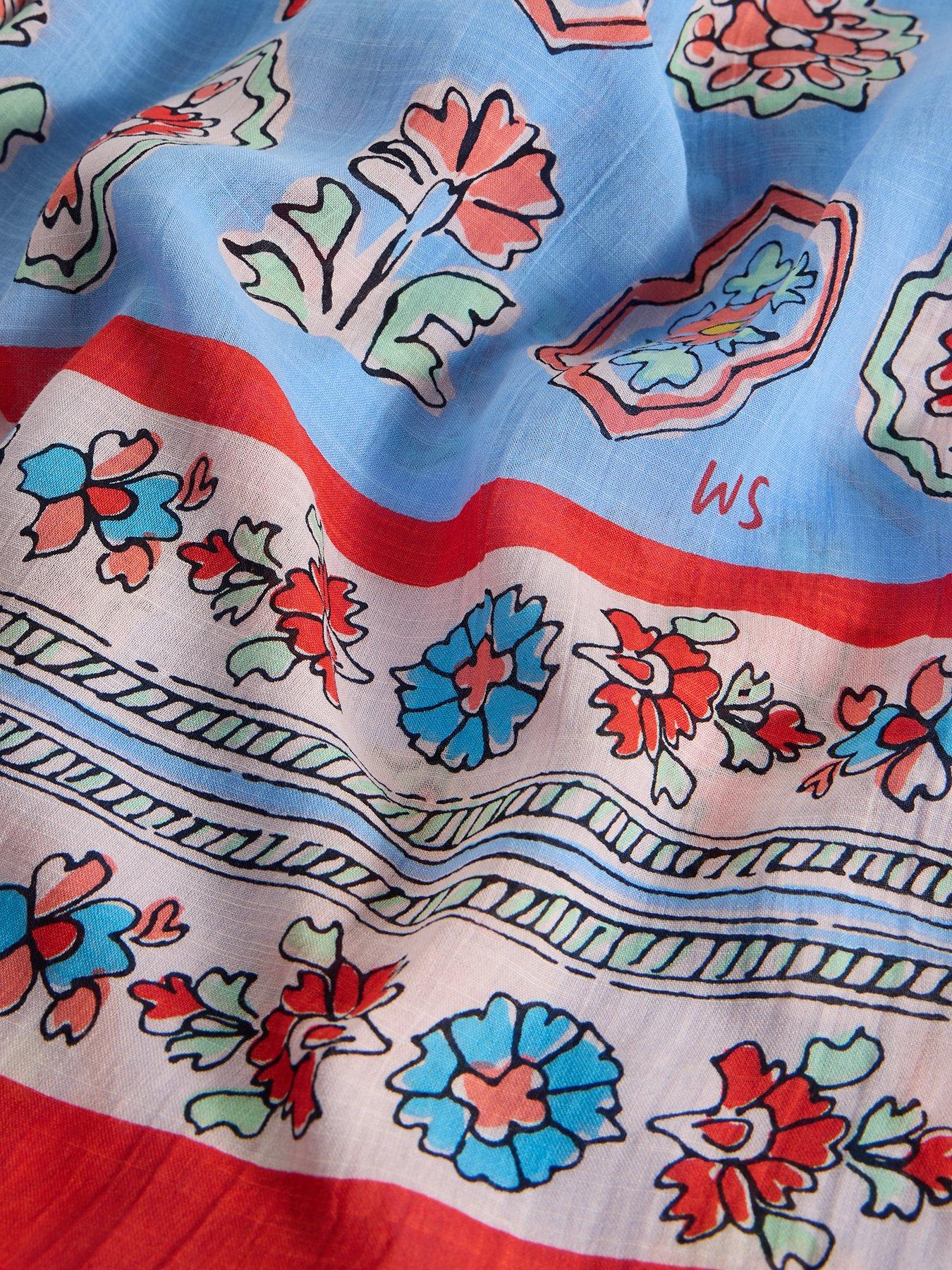  image of white-stuff-callie-printed-scarf