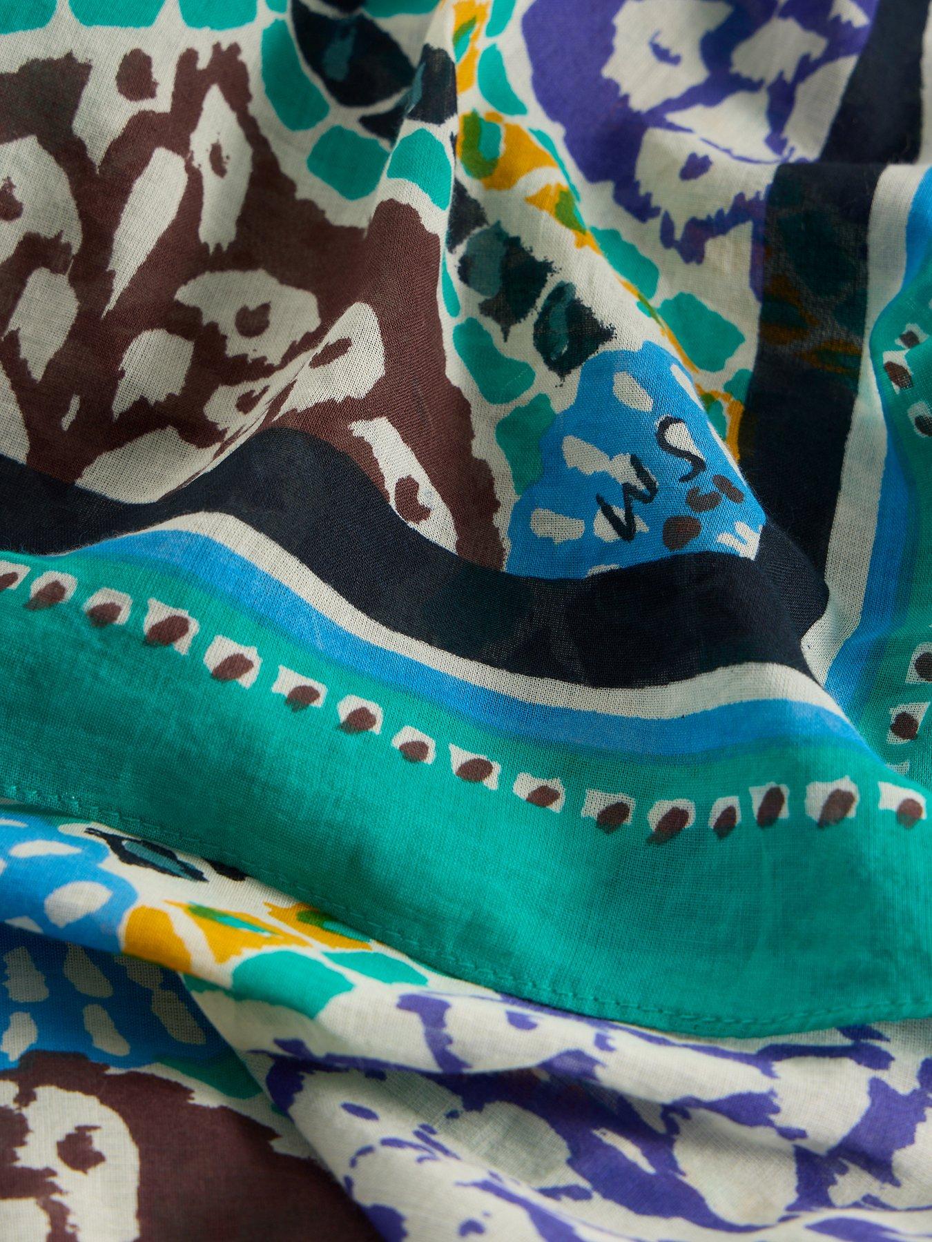 Image 3 of 3 of White Stuff Organic Cotton Beach Scarf