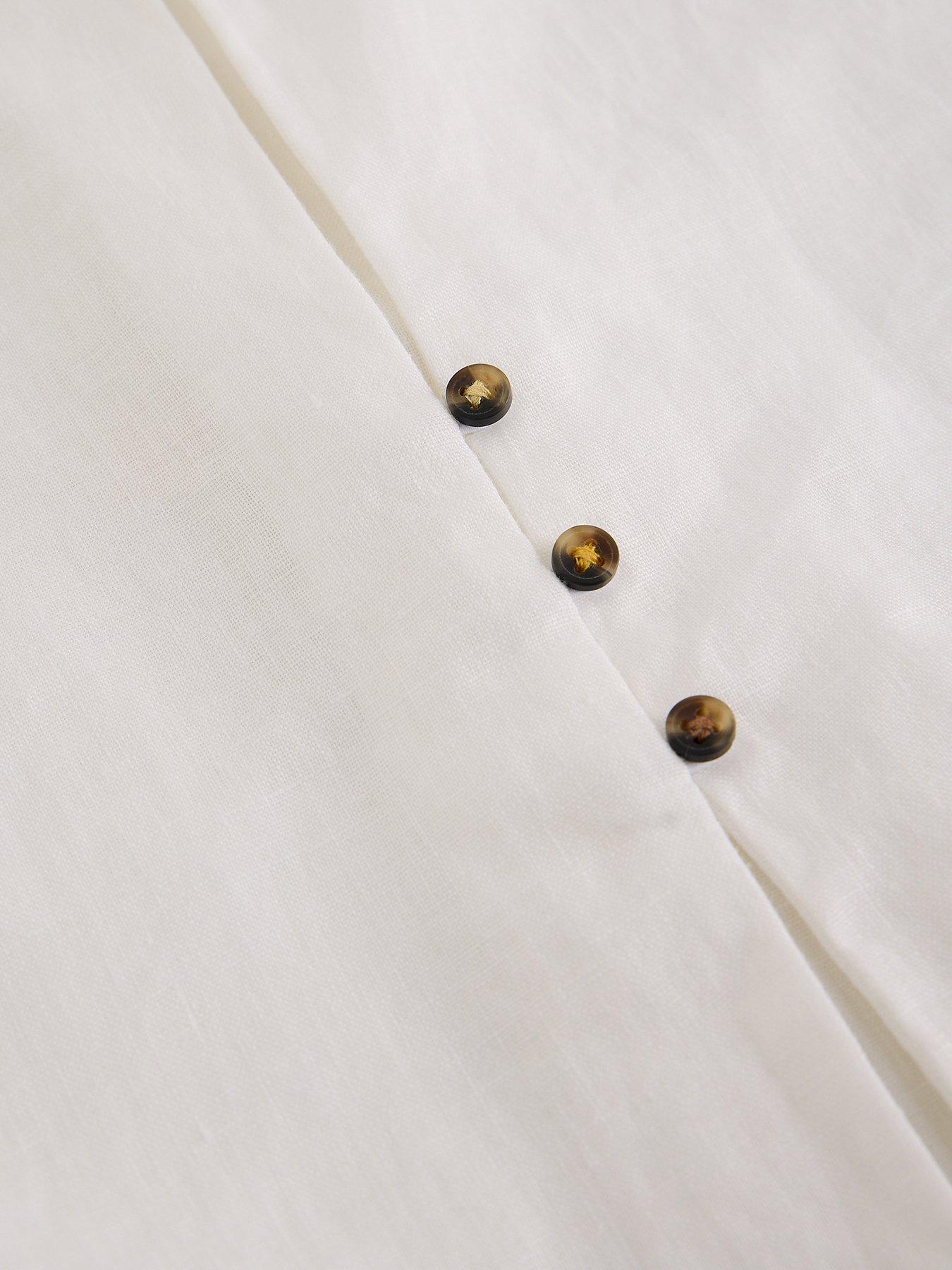 image of white-stuff-bianca-sleeveless-linen-tunic