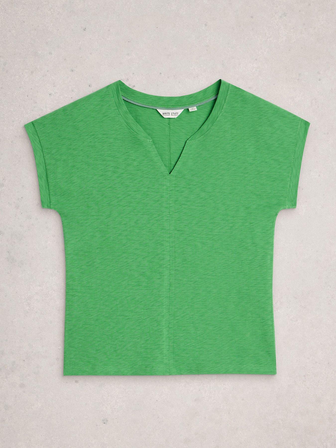 Image 5 of 6 of White Stuff Nelly Notch Neck Tee