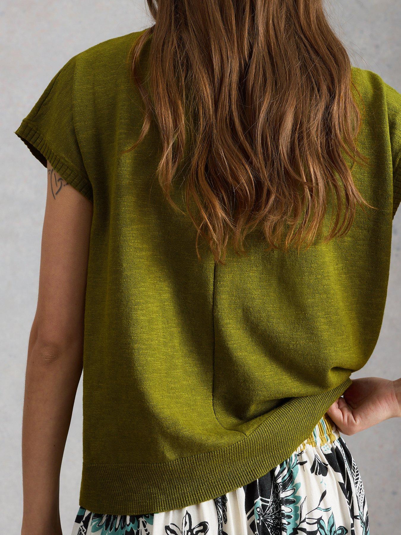  image of white-stuff-nova-linen-blend-tee