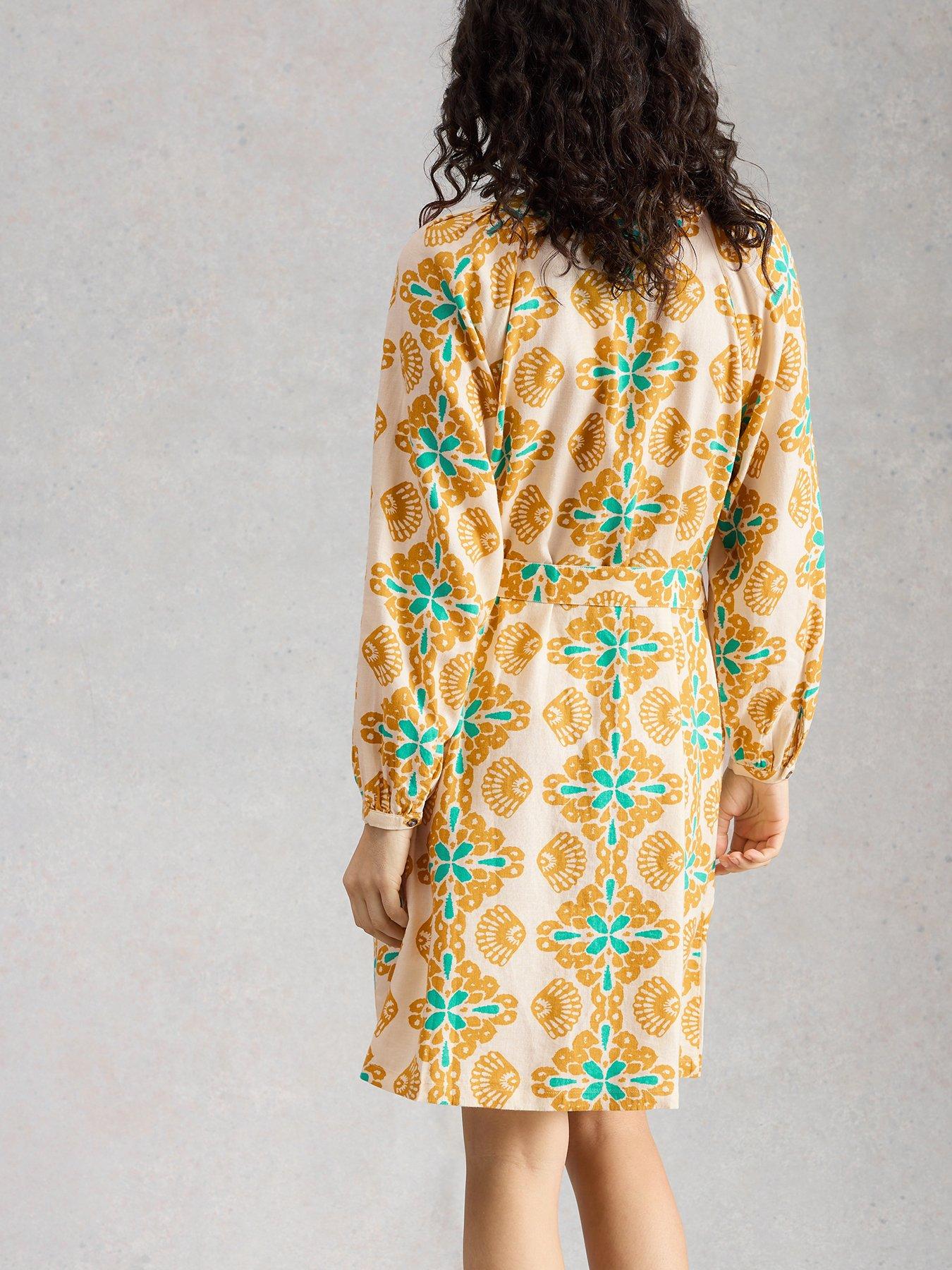 stillFront image of white-stuff-petra-linen-blend-dress
