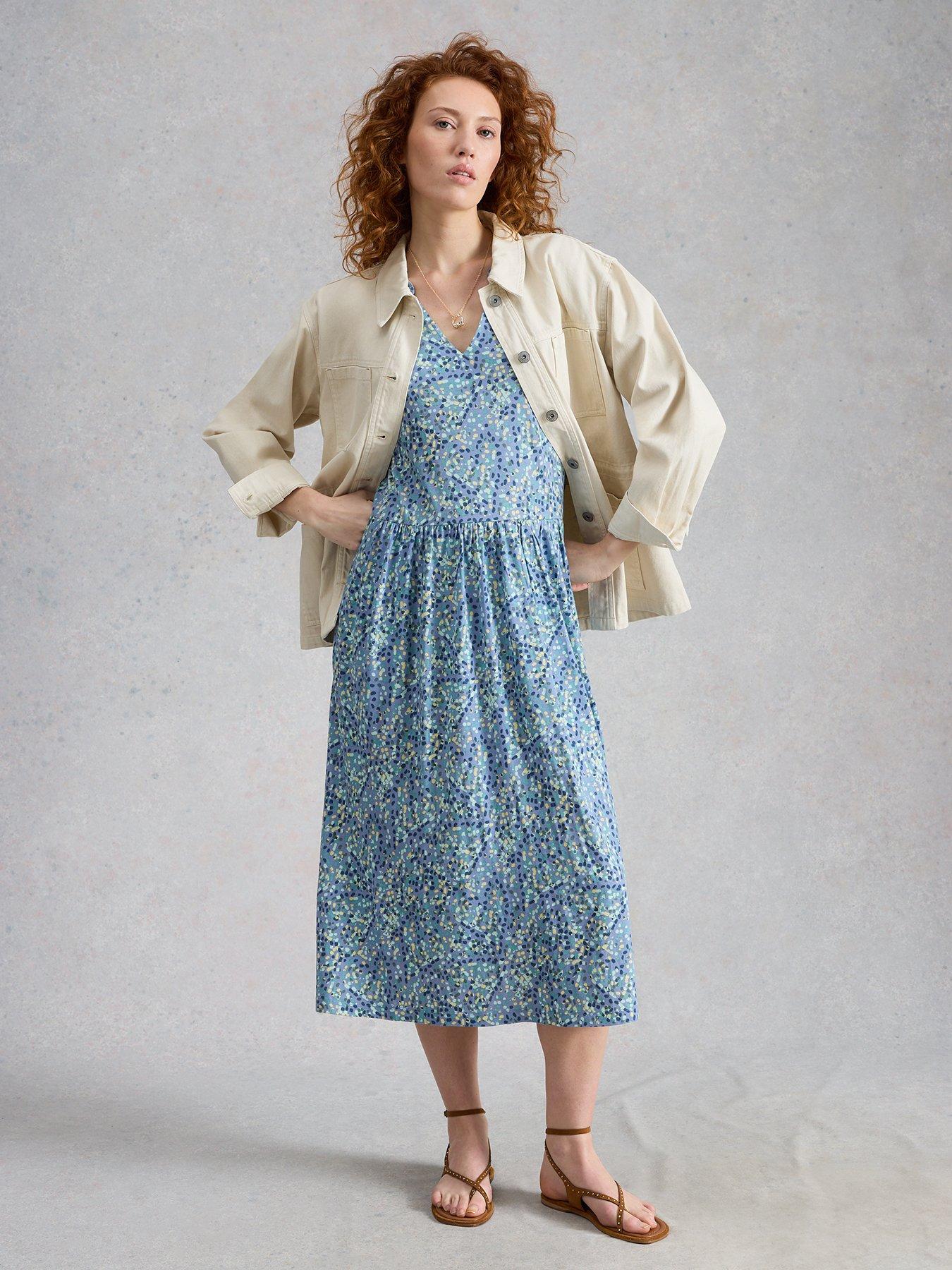 Image 3 of 6 of White Stuff Leah Jersey Dress