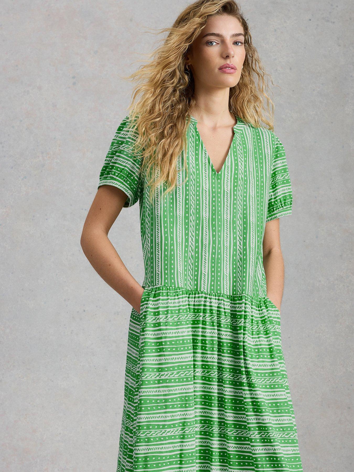 Image 3 of 6 of White Stuff Leah Jersey Dress