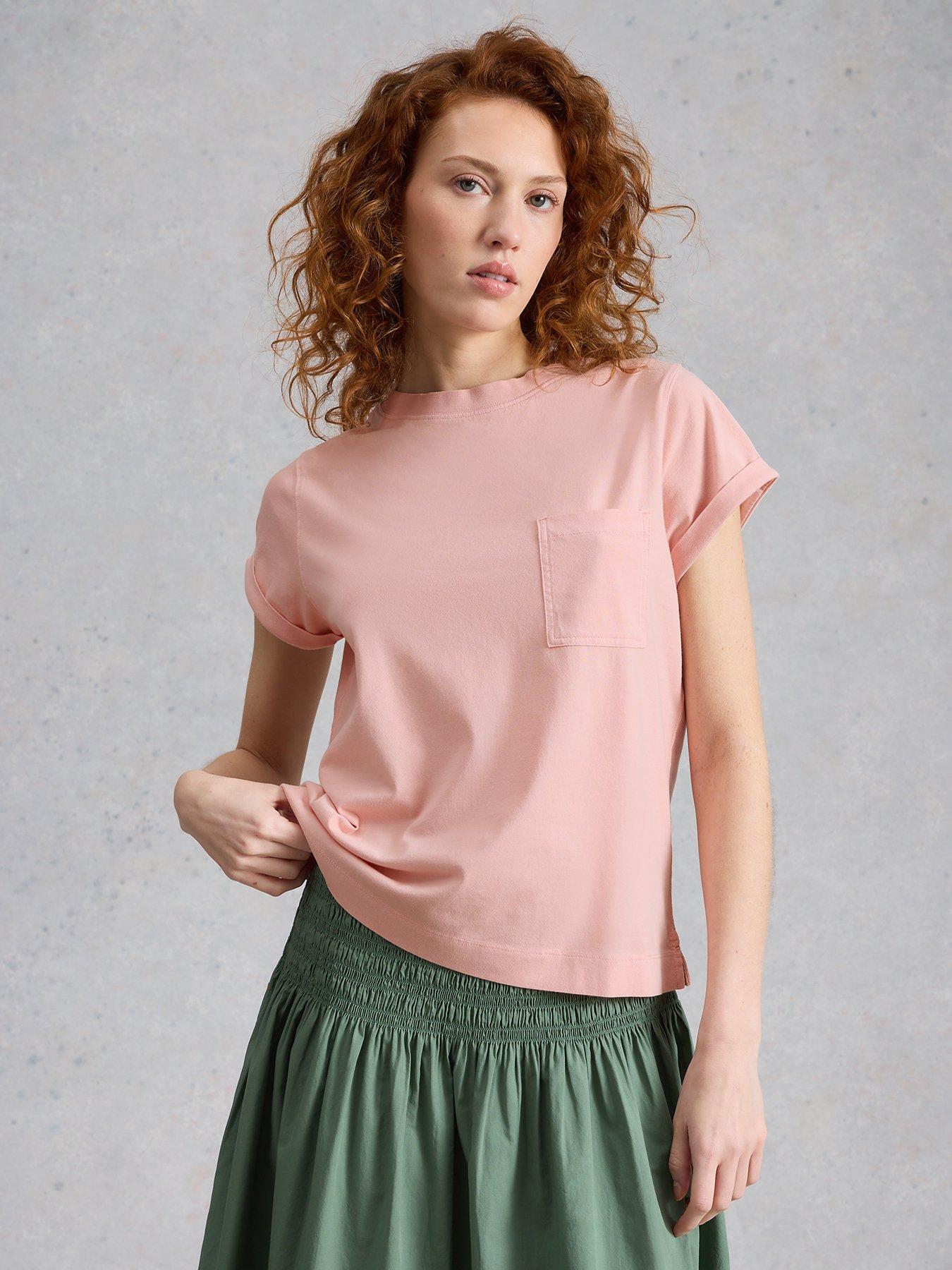 White Stuff Gina T-Shirt - Pink