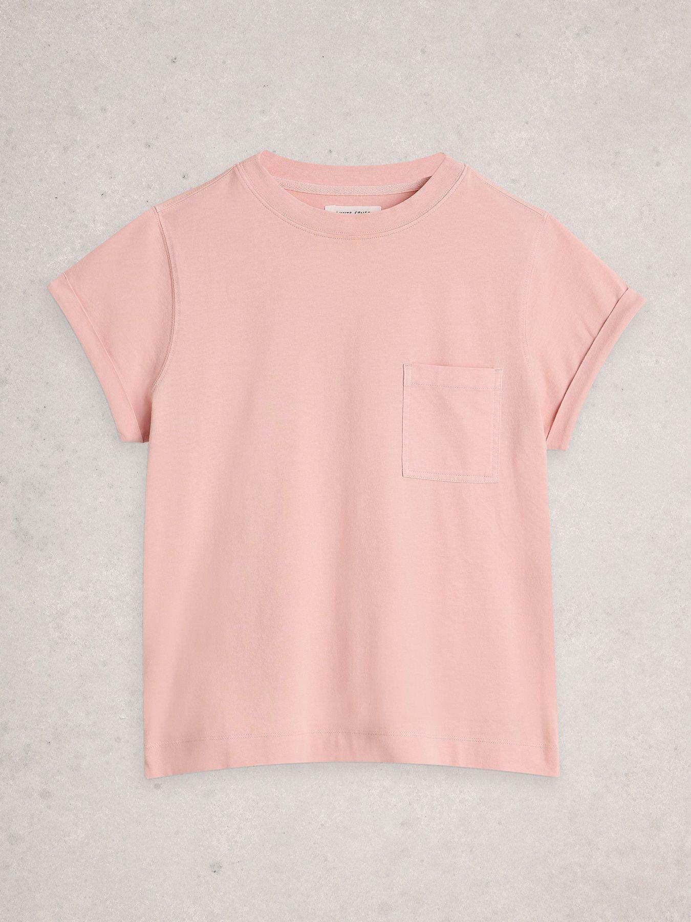 Image 5 of 6 of White Stuff Gina T-Shirt - Pink