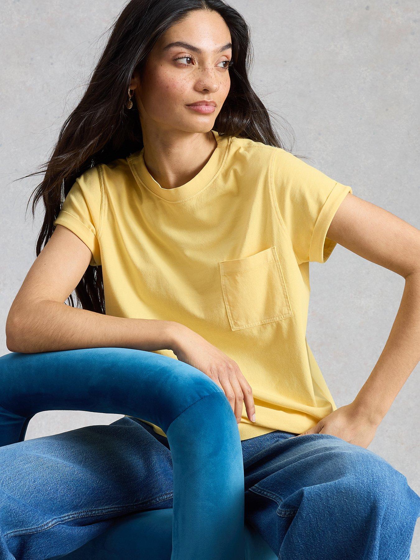 White Stuff Gina Tee - Yellow