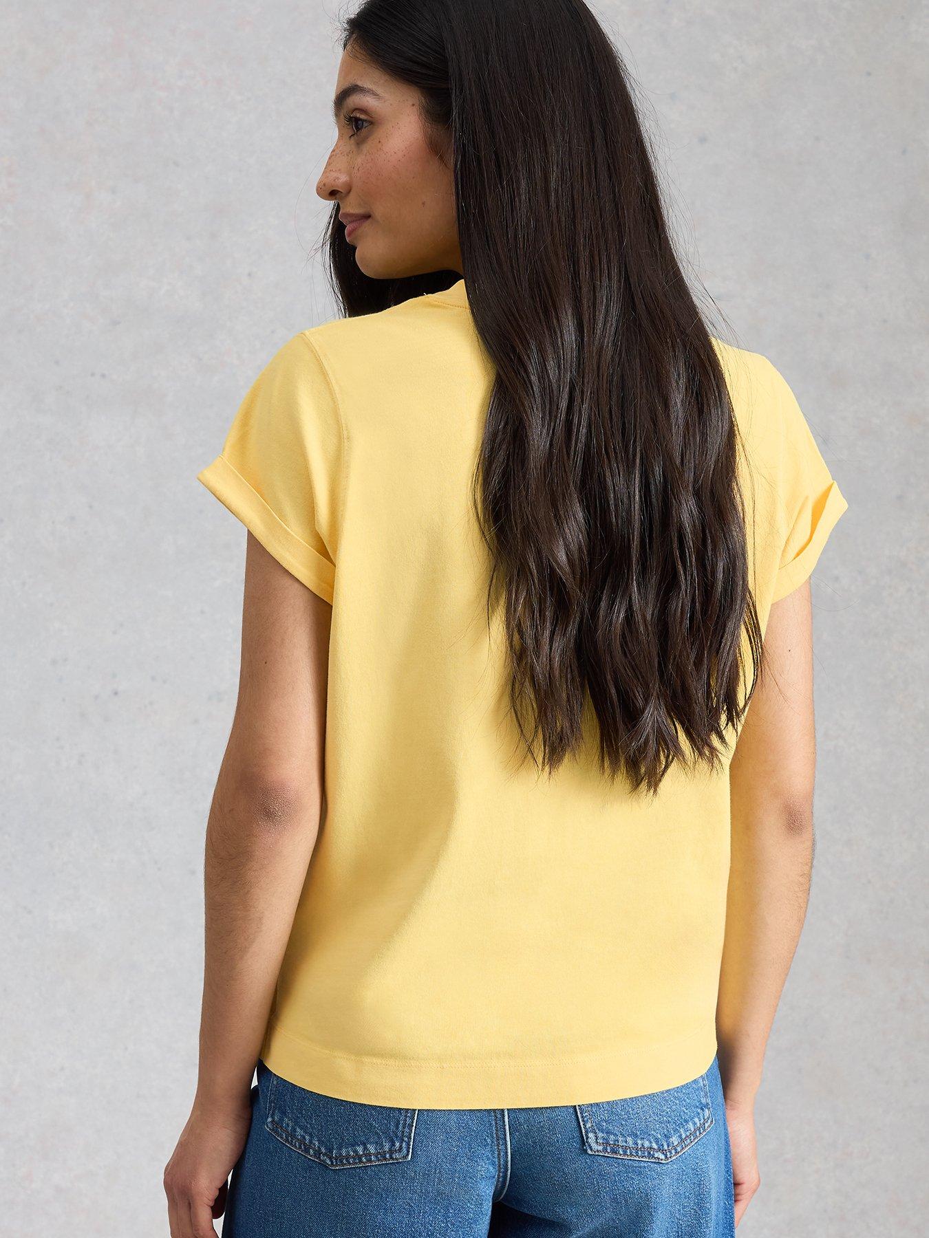 Image 2 of 6 of White Stuff Gina Tee - Yellow