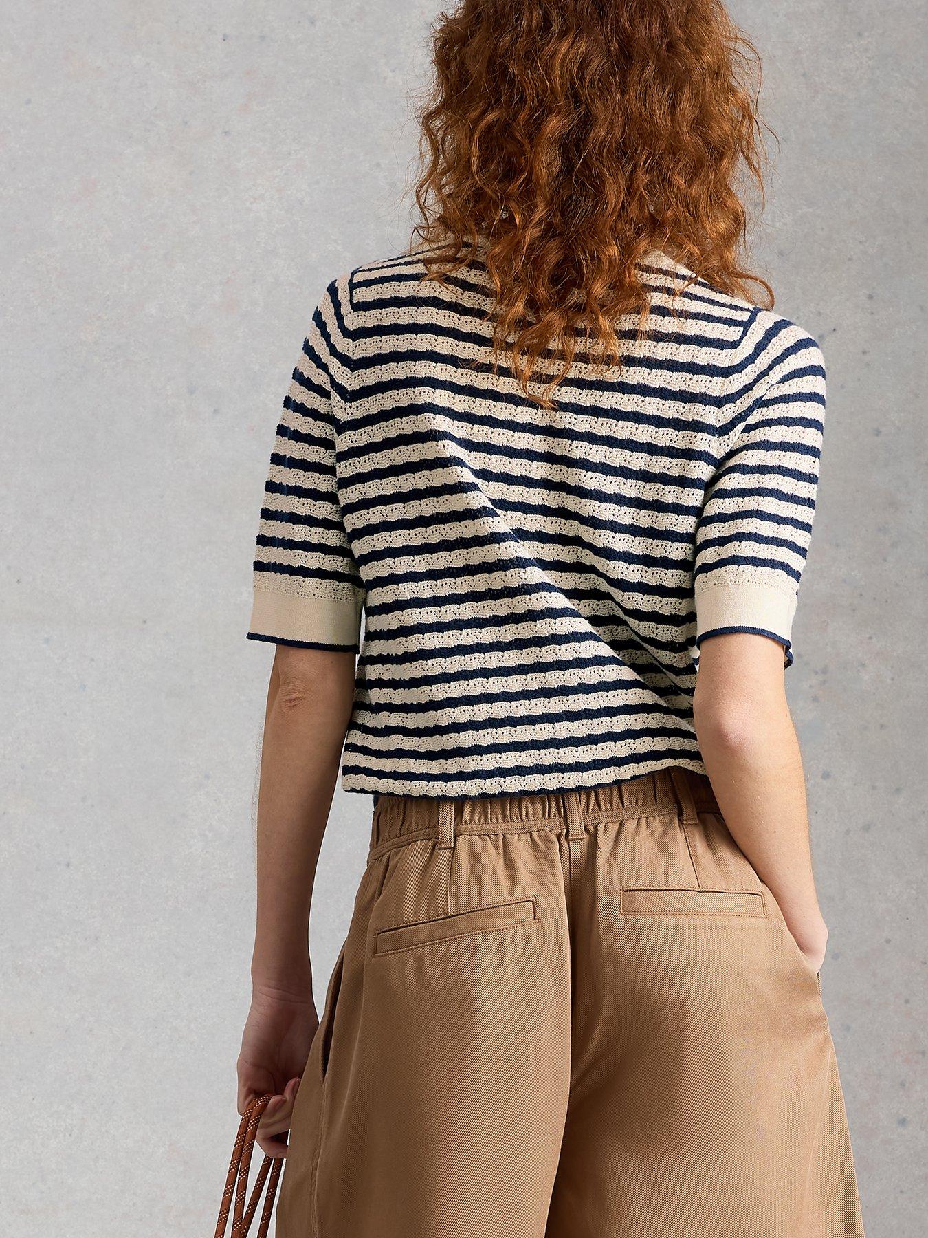 stillFront image of white-stuff-holly-pointelle-top-ivory