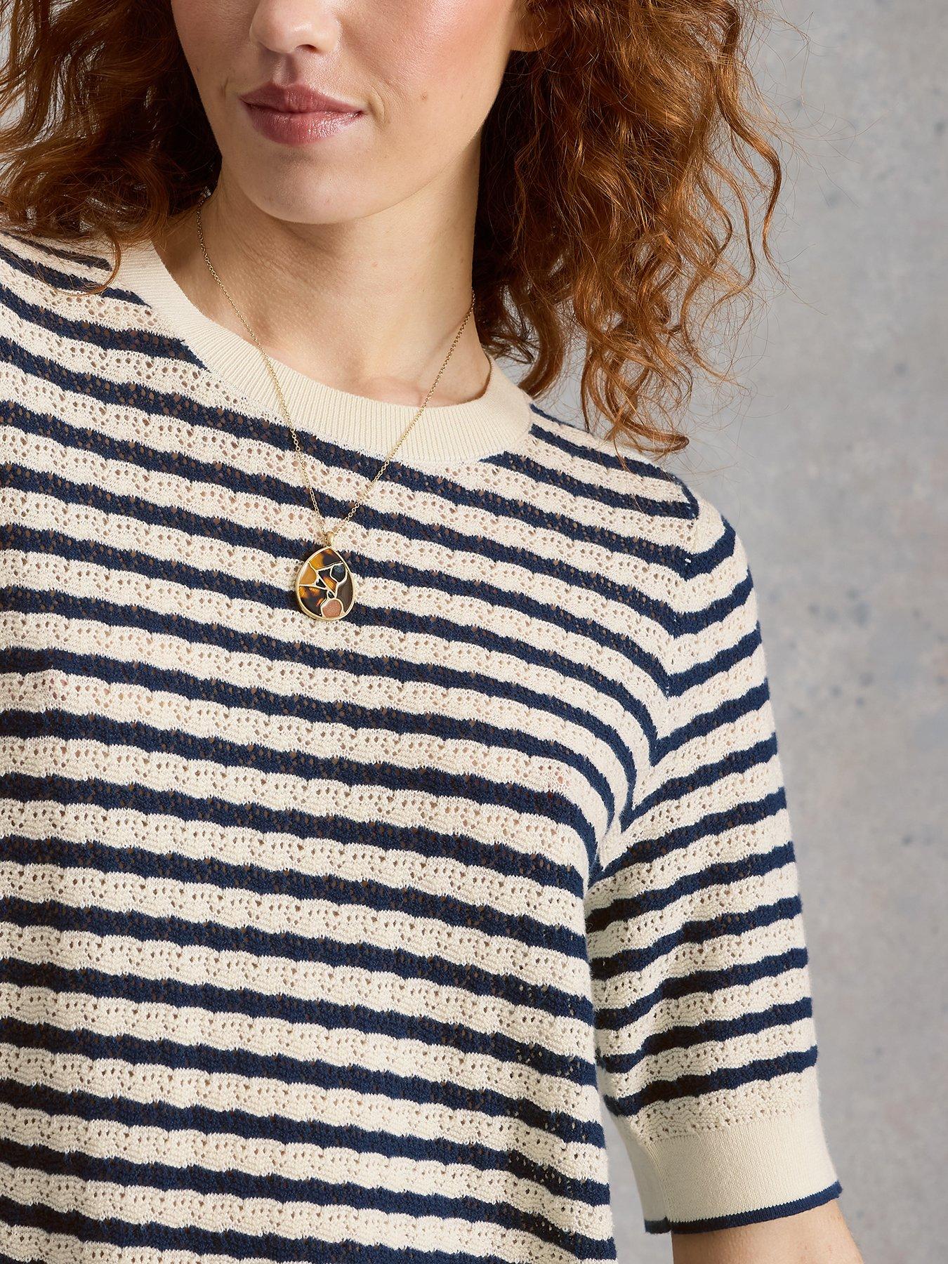  image of white-stuff-holly-pointelle-top-ivory