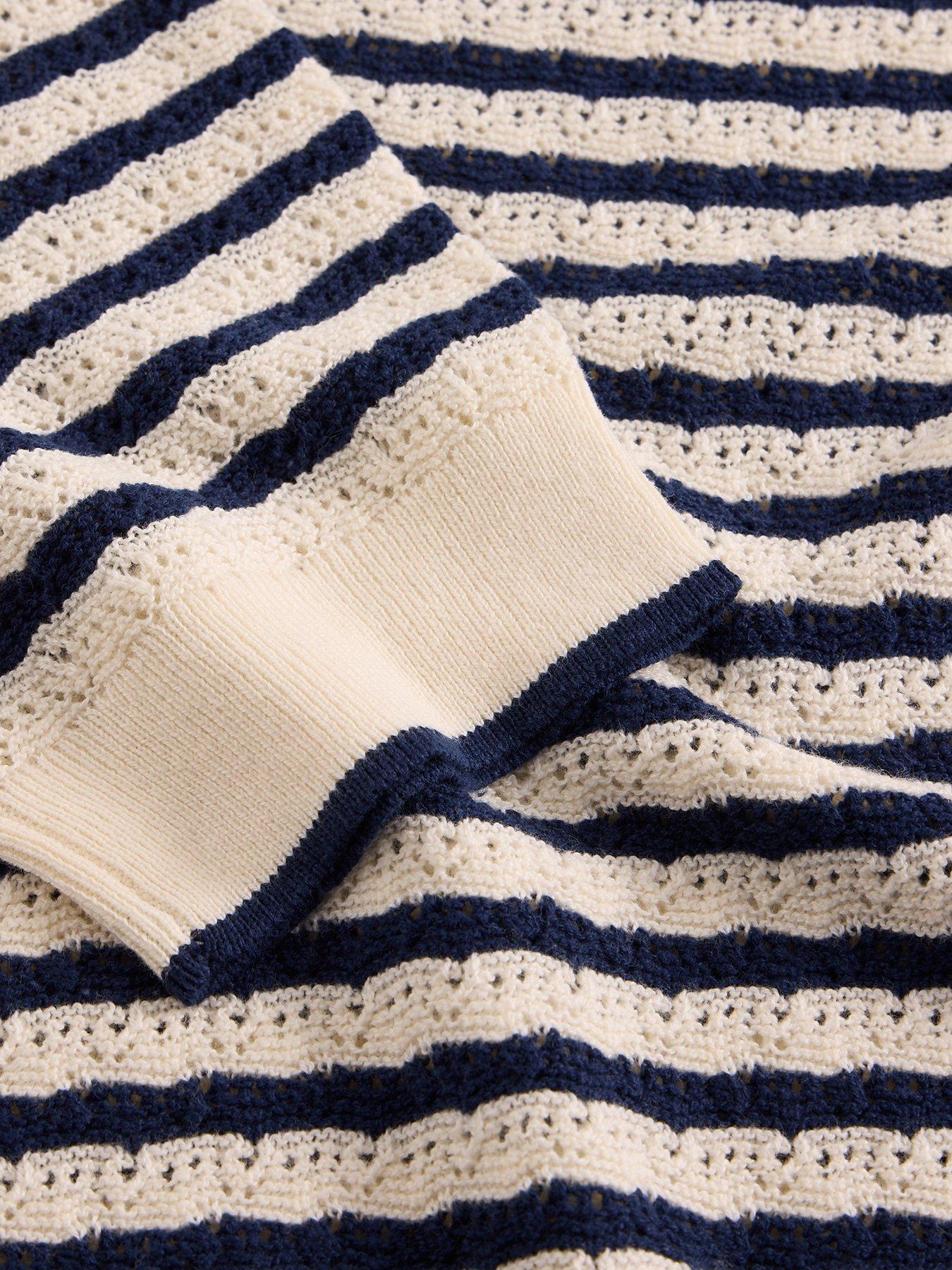 Image 6 of 6 of White Stuff Holly Pointelle Tee