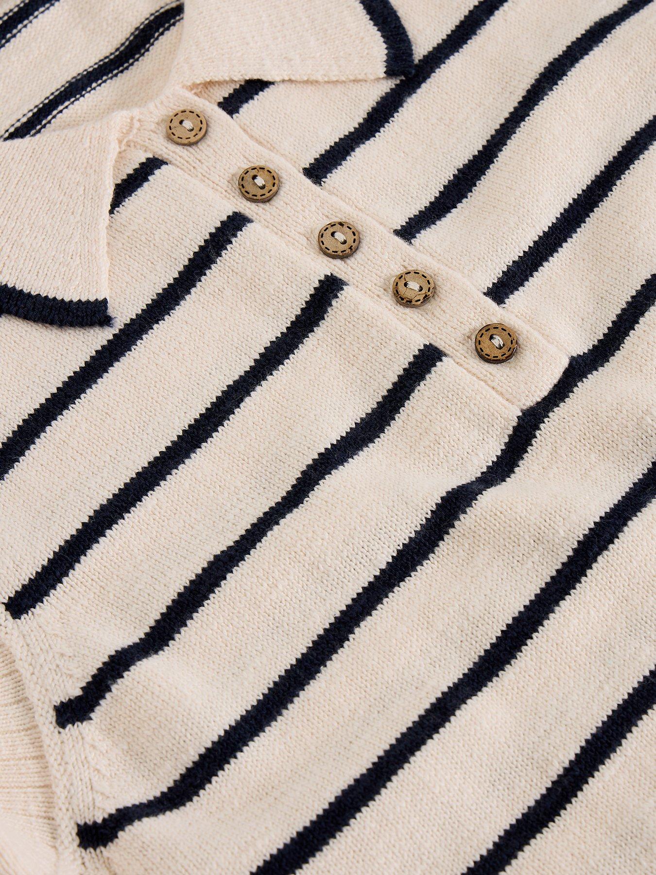  image of white-stuff-candice-stripe-collar-vest