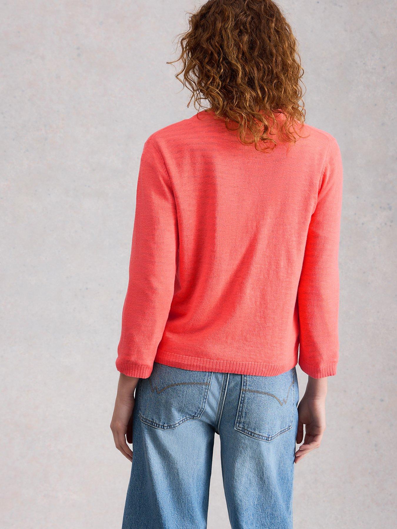stillFront image of white-stuff-nova-linen-blend-cardi
