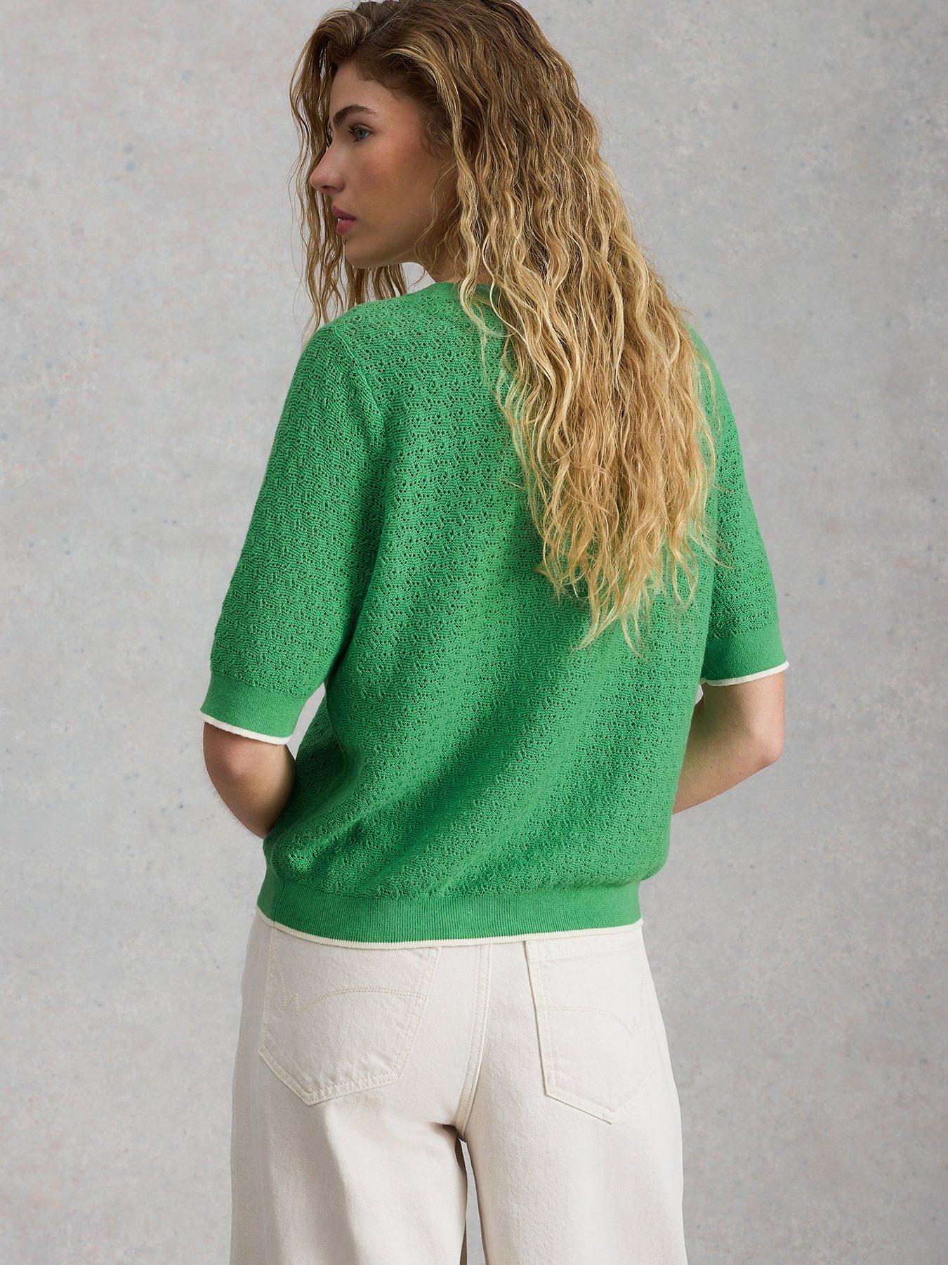 image of white-stuff-holly-pointelle-tee