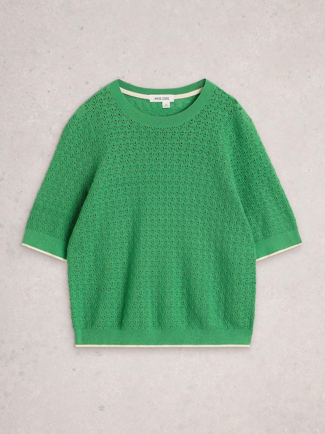  image of white-stuff-holly-pointelle-tee