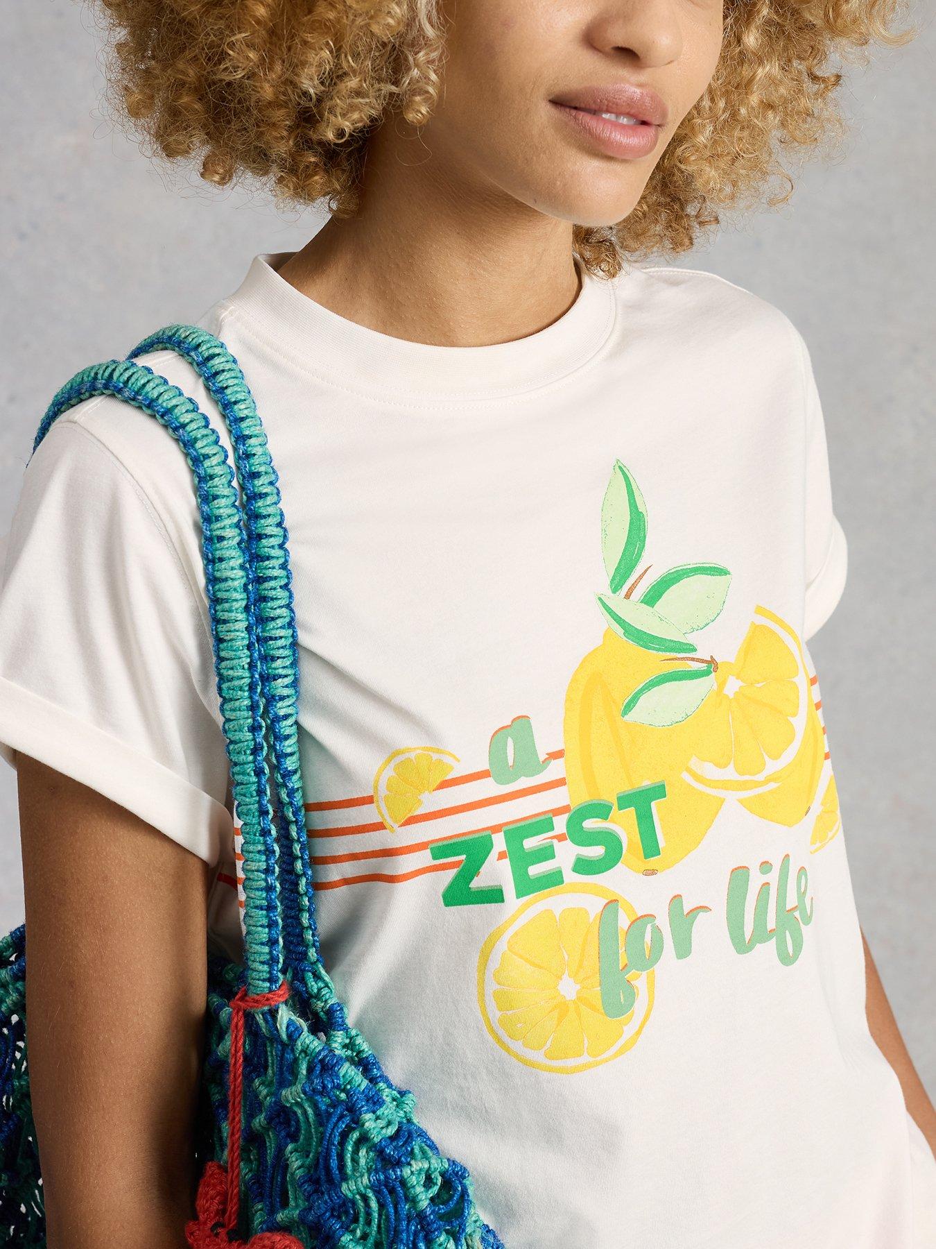  image of white-stuff-gina-graphic-tee