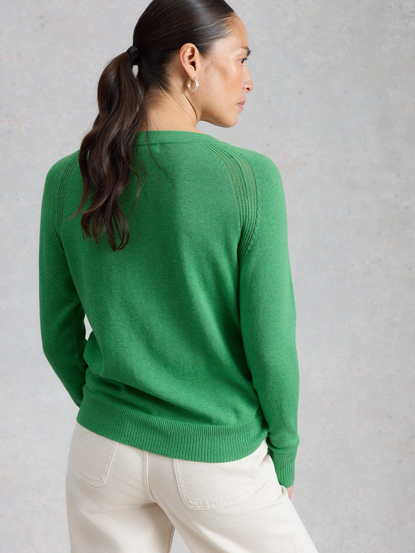 Image 2 of 6 of White Stuff Lulu Cardigan - Green