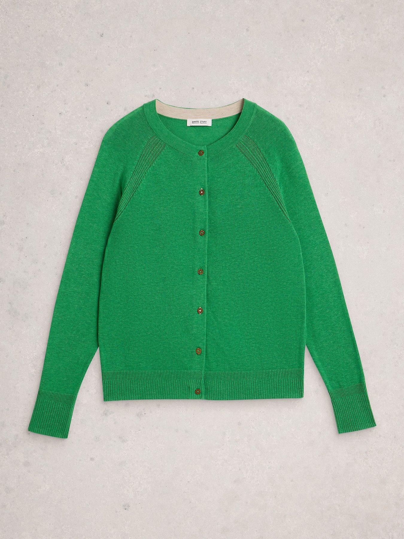 Image 5 of 6 of White Stuff Lulu Cardigan - Green