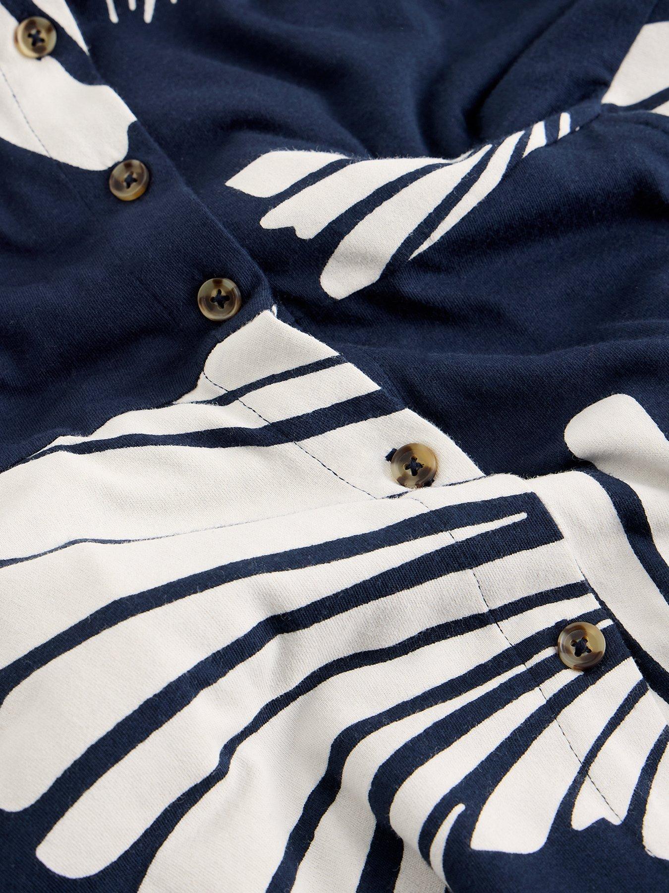  image of white-stuff-rua-jersey-shirt-dress-blue