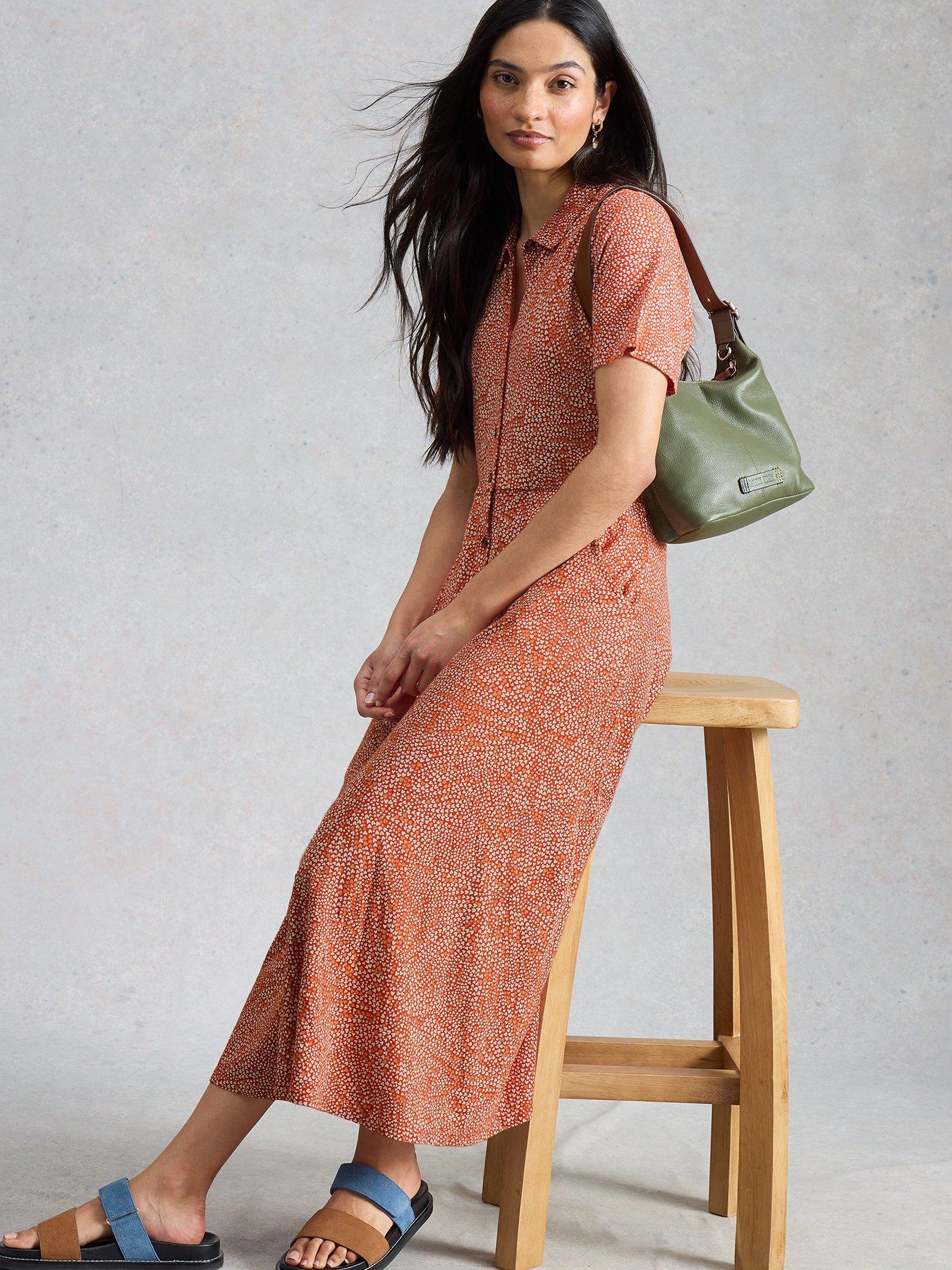 White Stuff Rua Jersey Shirt Dress