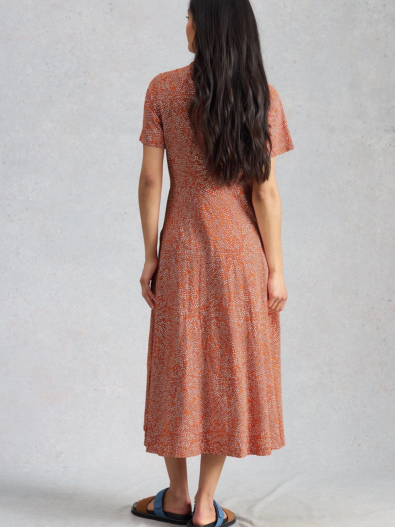  image of white-stuff-rua-jersey-shirt-dress-red