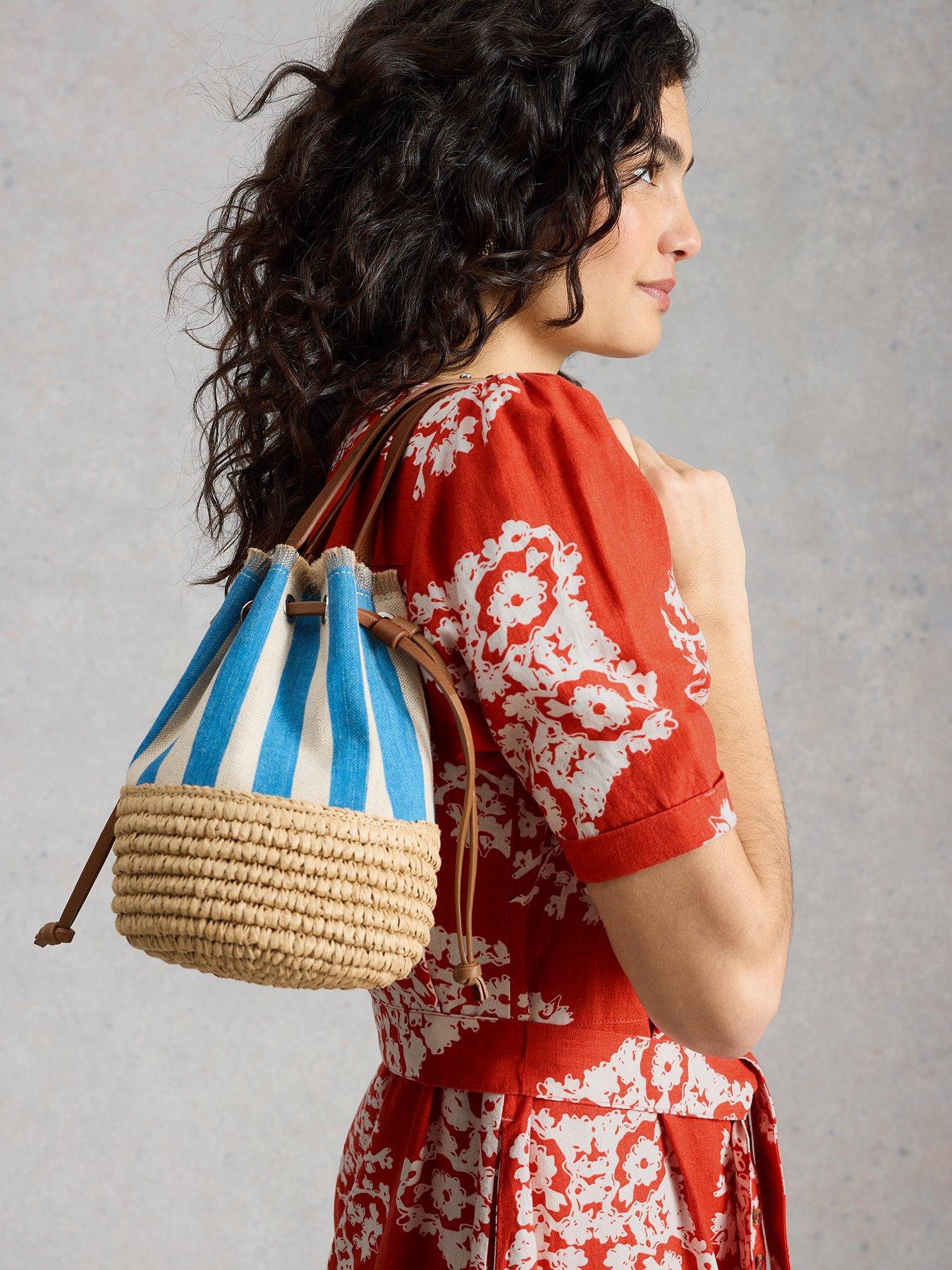 Image 4 of 6 of White Stuff Val Linen Blend Dress - Red