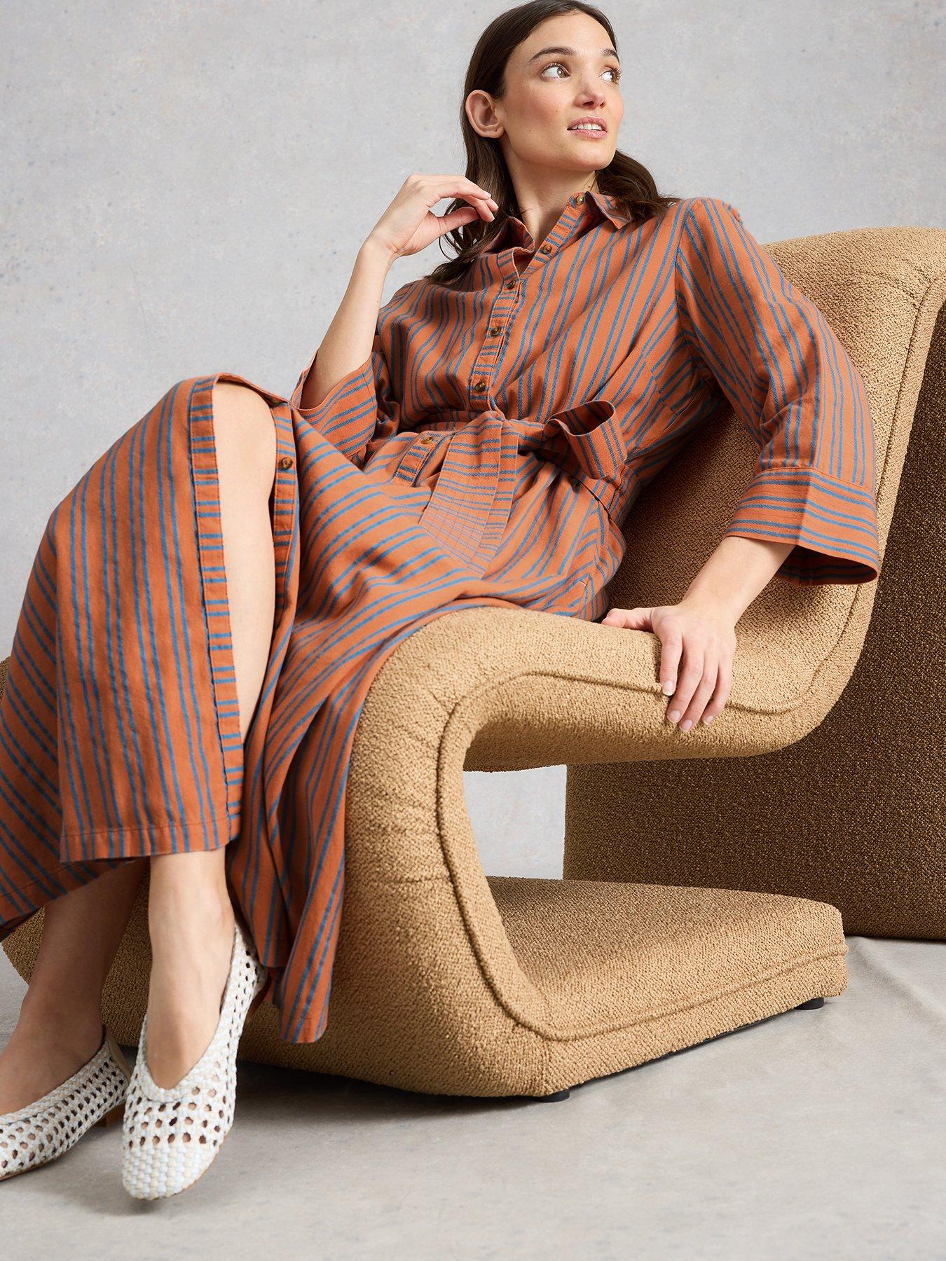 Image 3 of 6 of White Stuff Soma Shirt Dress