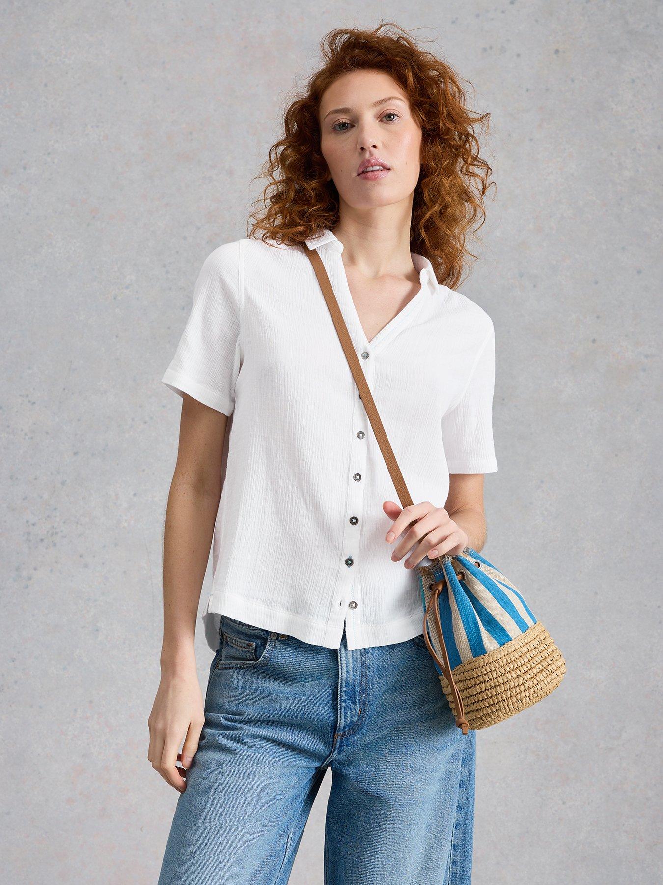 Image 3 of 6 of White Stuff Annie Ss Double Cloth