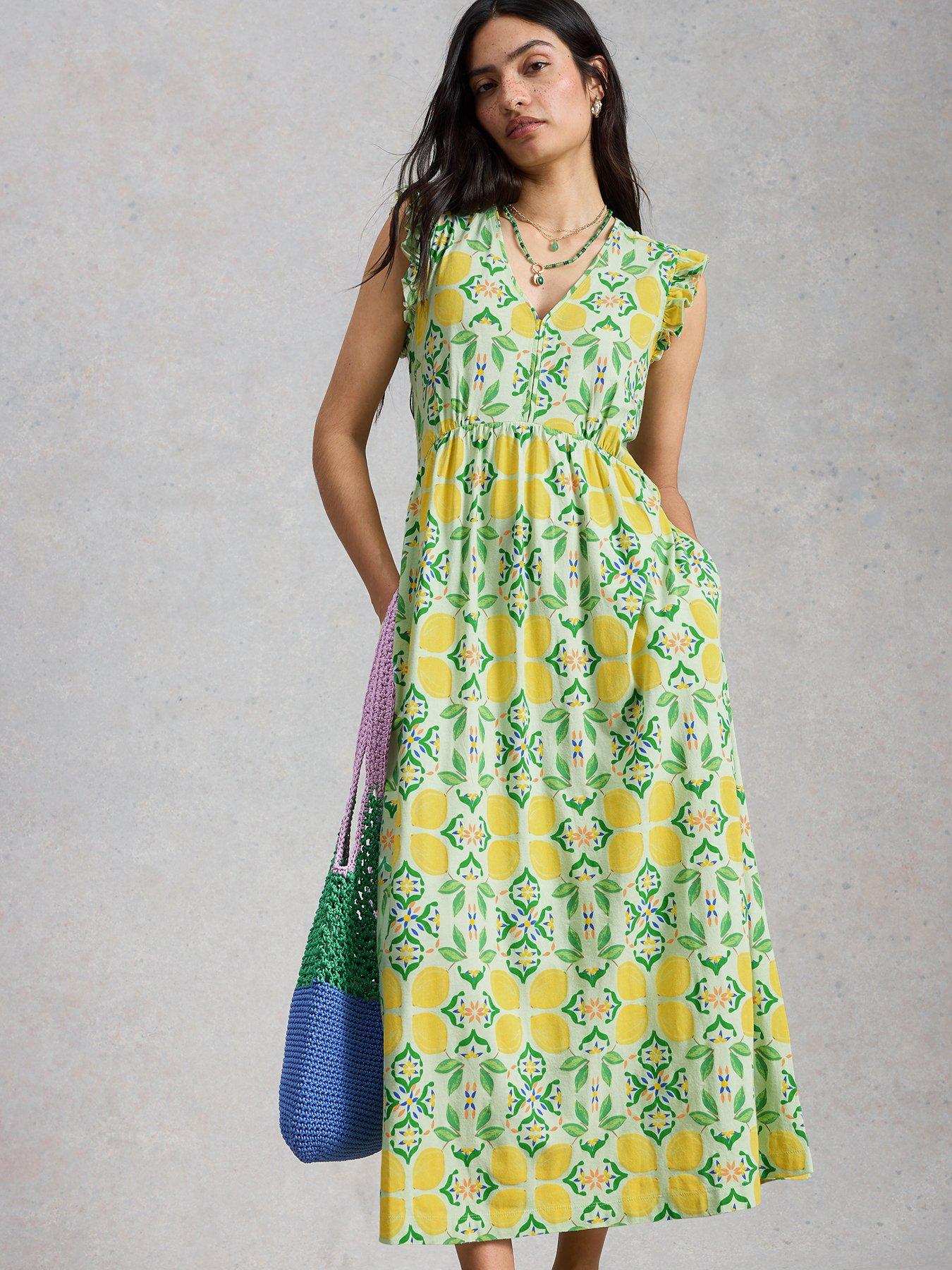 Image 1 of 6 of White Stuff Lorna Jersey Maxi Dress