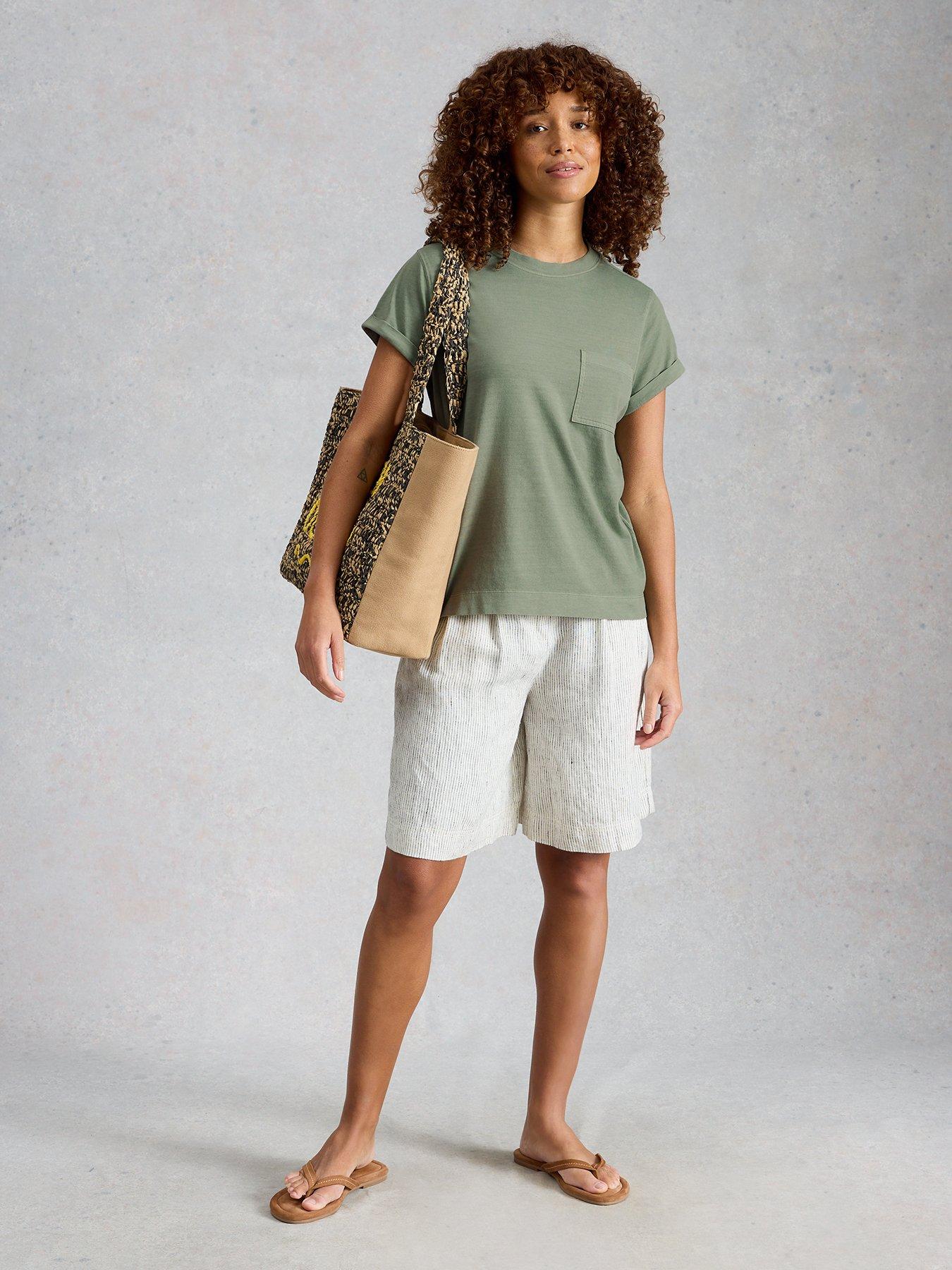 Image 3 of 6 of White Stuff Gina Tee - Green