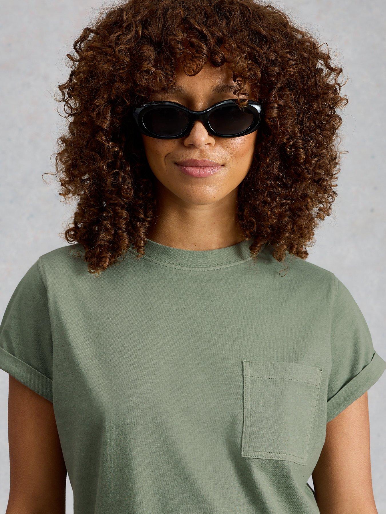 Image 4 of 6 of White Stuff Gina Tee - Green