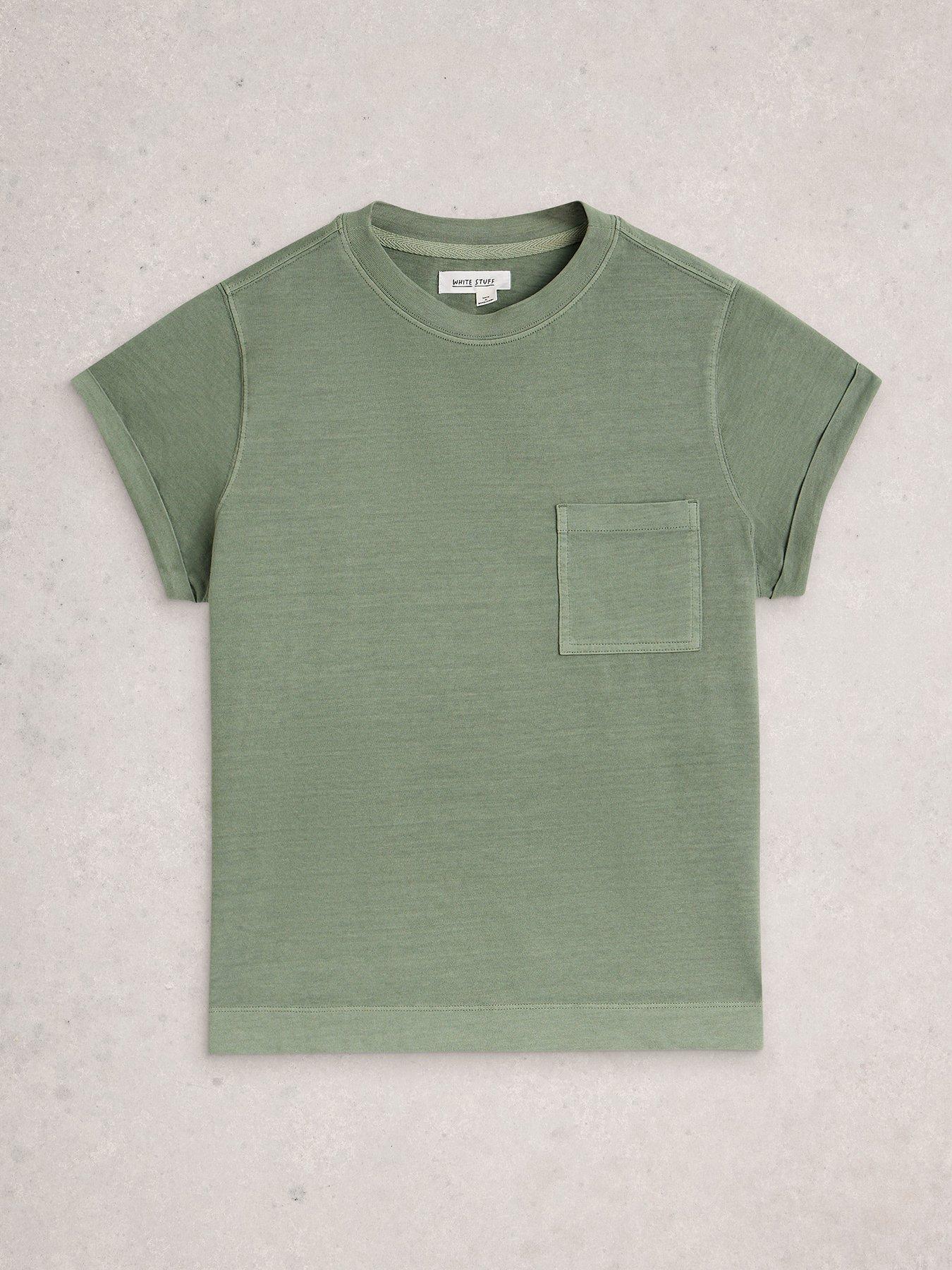 Image 5 of 6 of White Stuff Gina Tee - Green