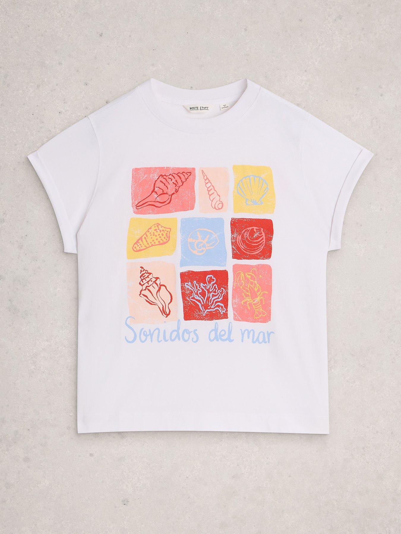  image of white-stuff-gina-graphic-tee