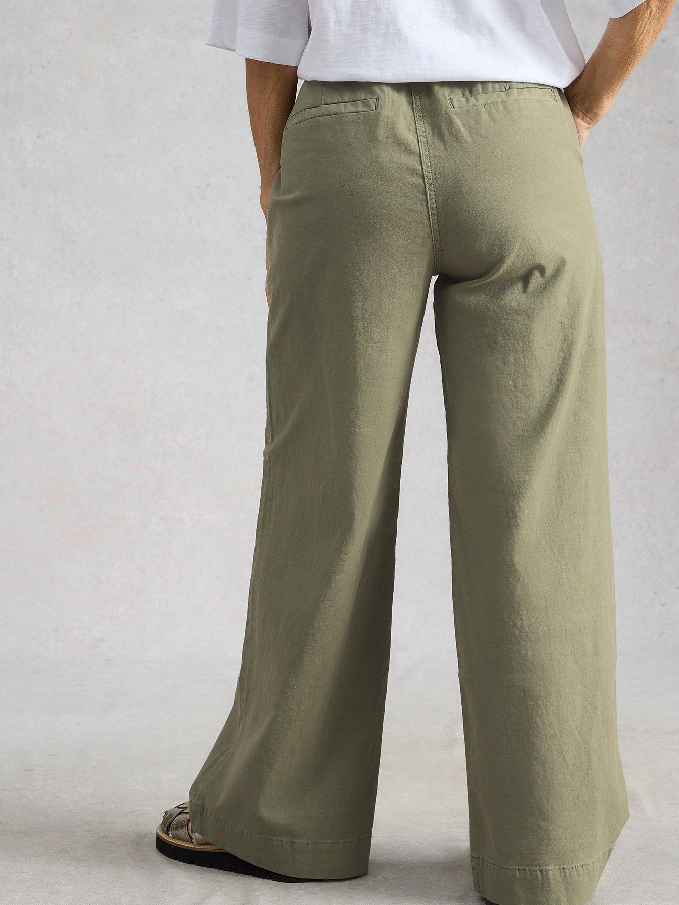 stillFront image of white-stuff-storm-wide-leg-chino-trouser