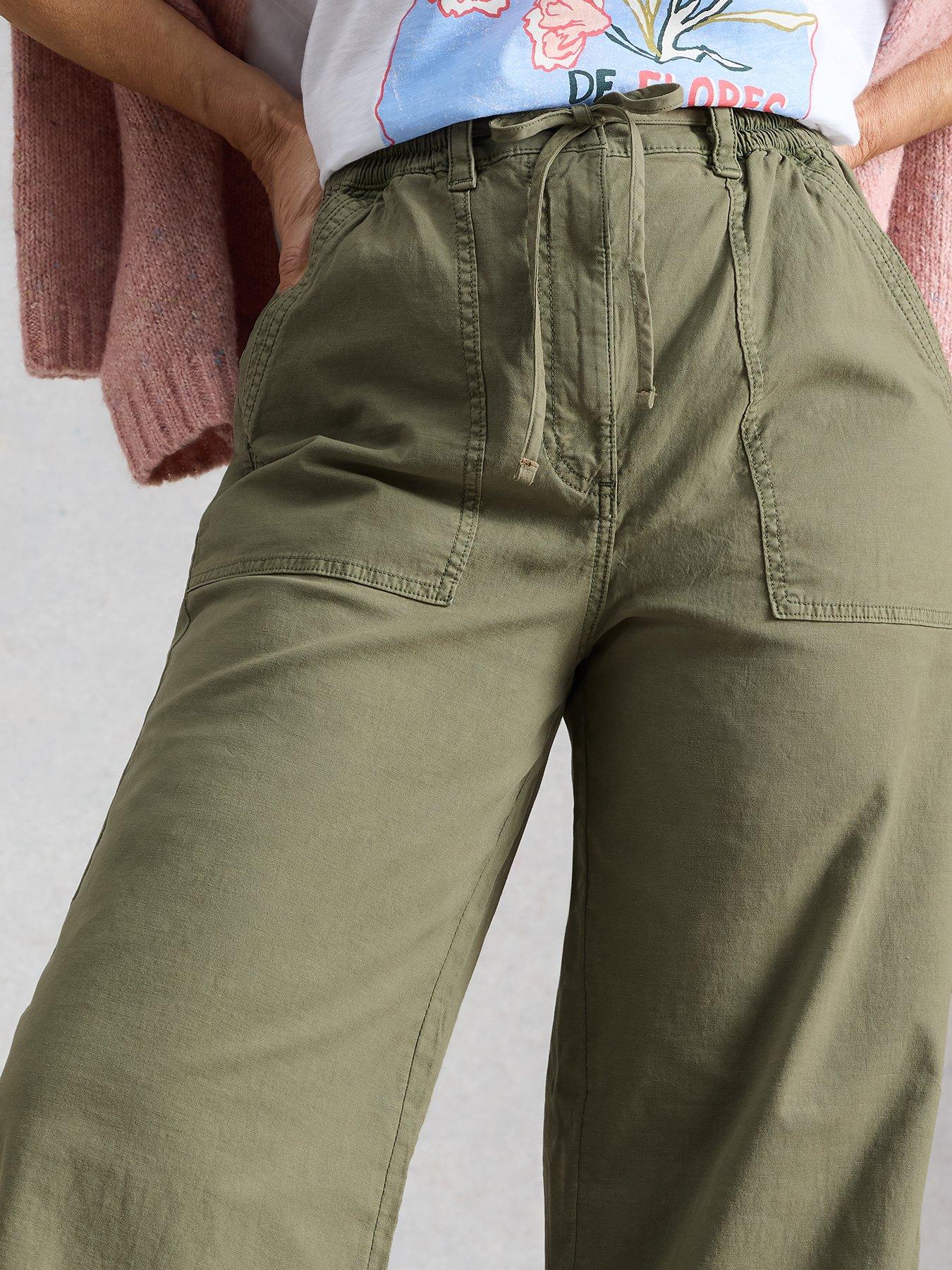  image of white-stuff-storm-wide-leg-chino-trouser