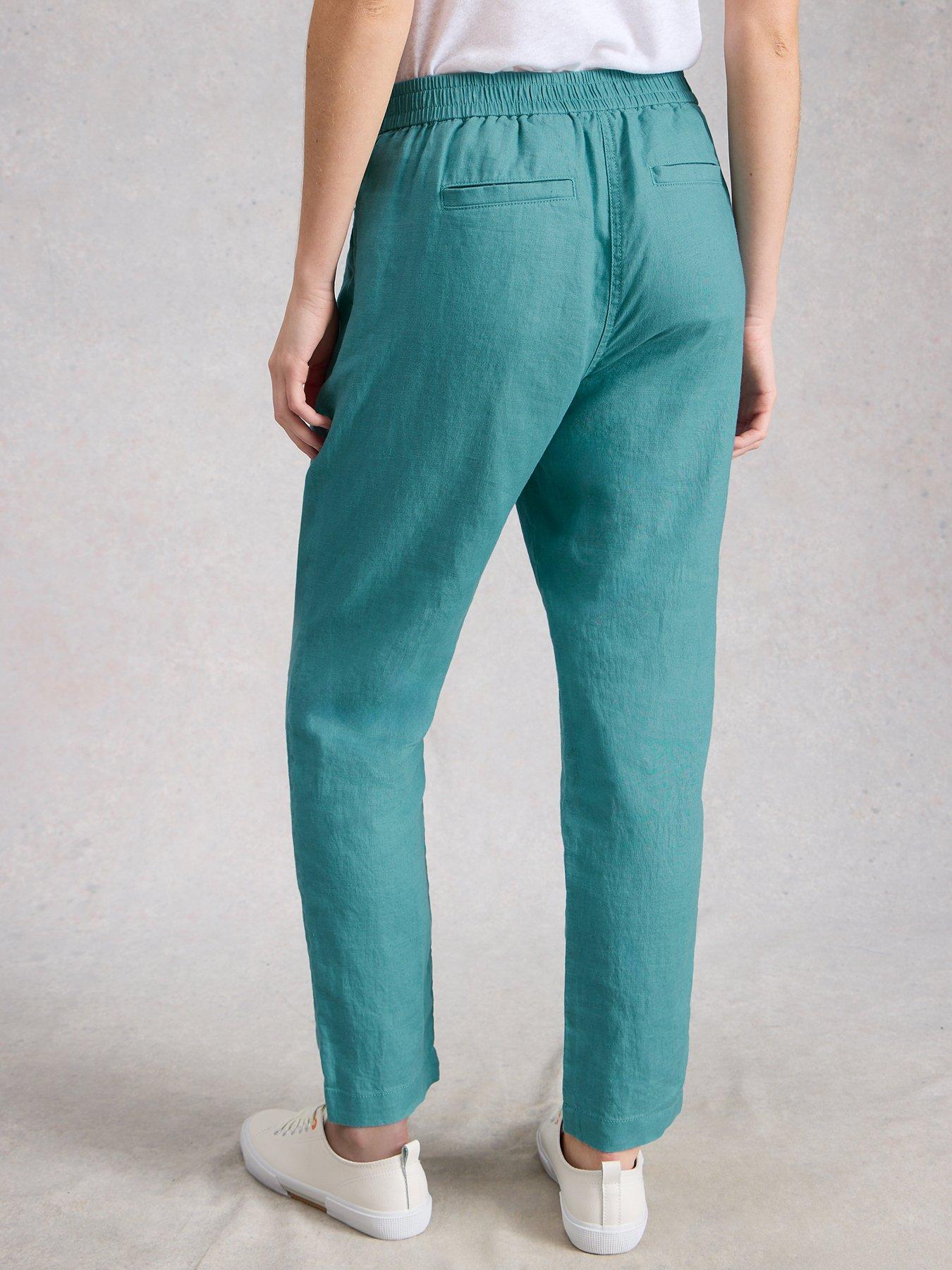 stillFront image of white-stuff-rowena-linen-trouser