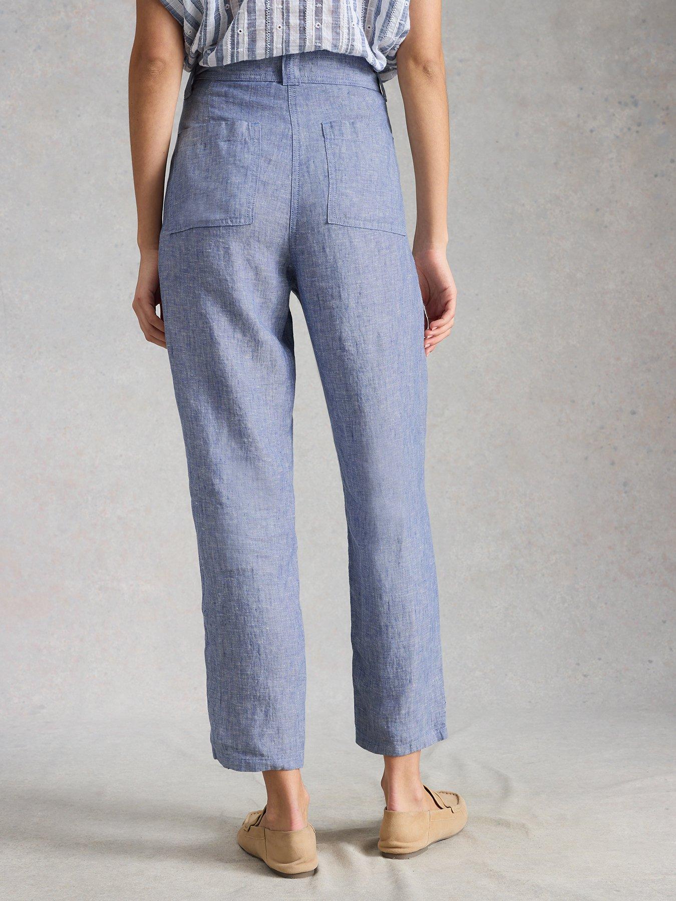 stillFront image of white-stuff-hadley-linen-trouser