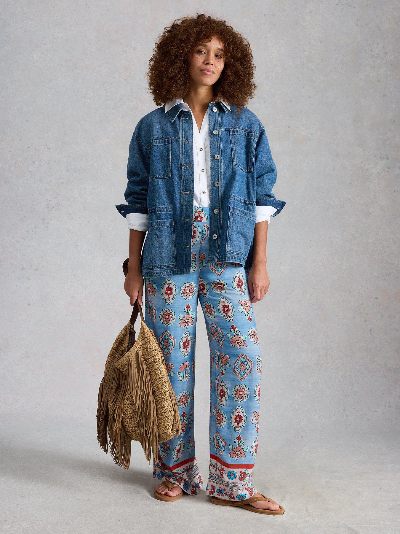  image of white-stuff-ally-wide-leg-trouser